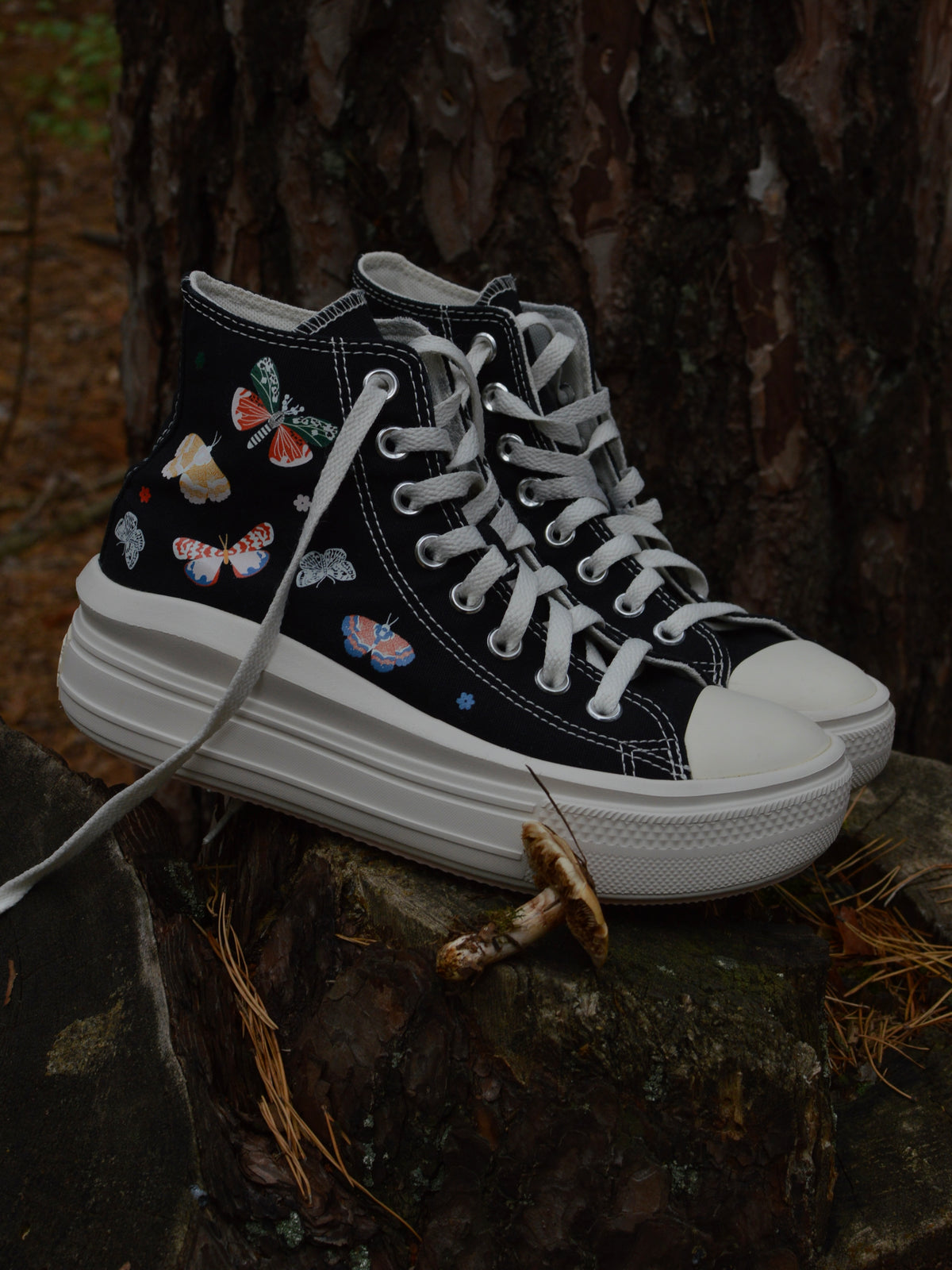 Converse All Star Move Platform Butterfly Wings(38)