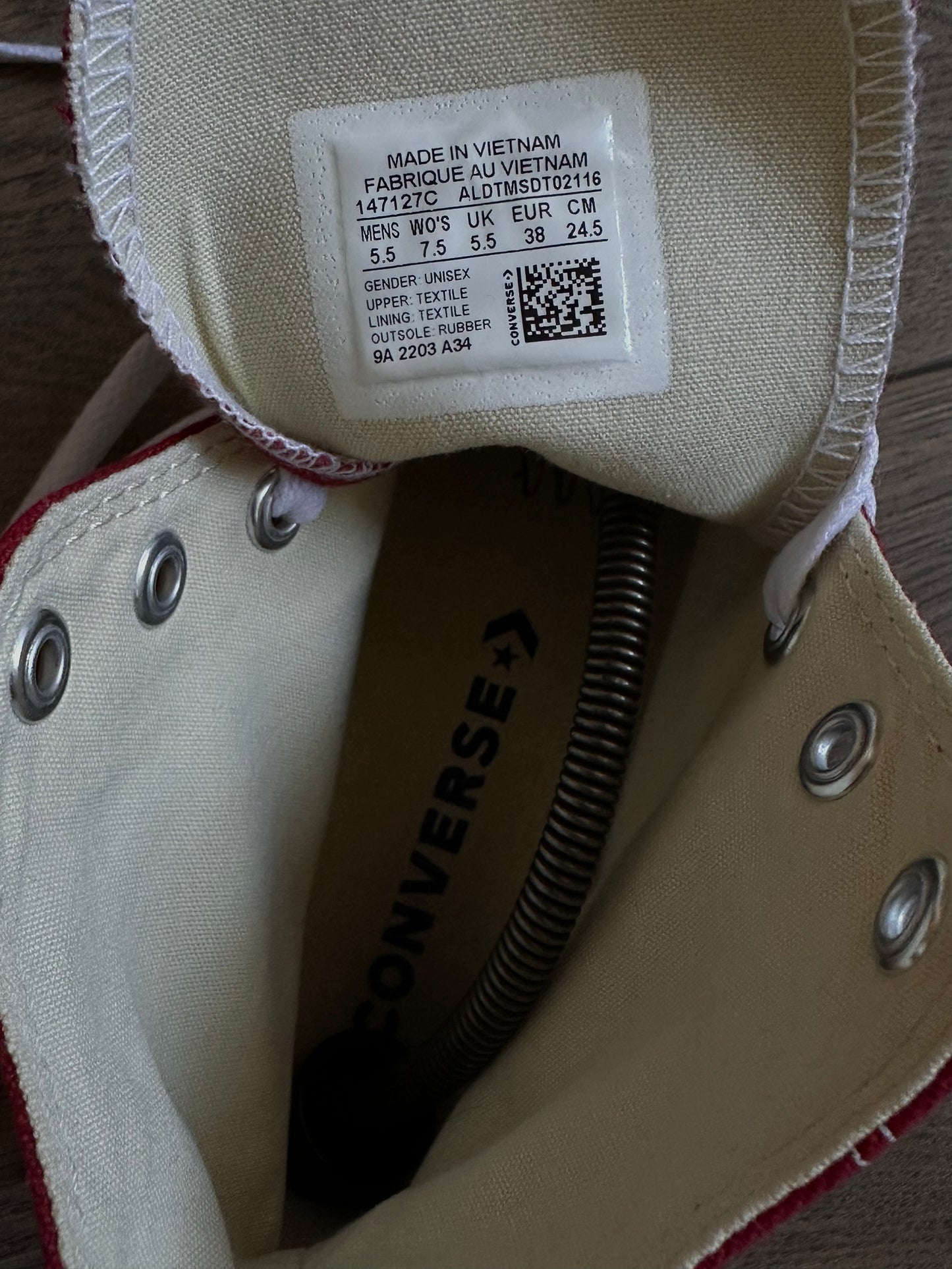 Converse All Star Hi wine red (38,5)