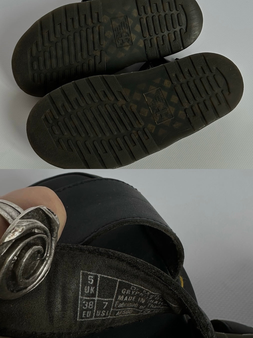 шкіряні сандалі Dr.Martens Gryphon Quad(38)