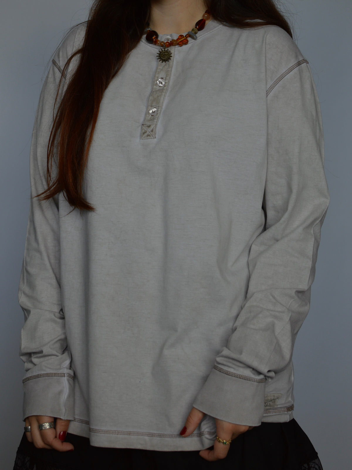 y2k лонг на ґудзиках Naturaline(m/L)