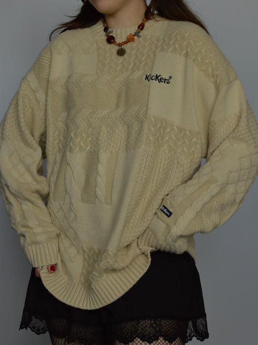 Вінтажний светрик Kickers(L/XL)