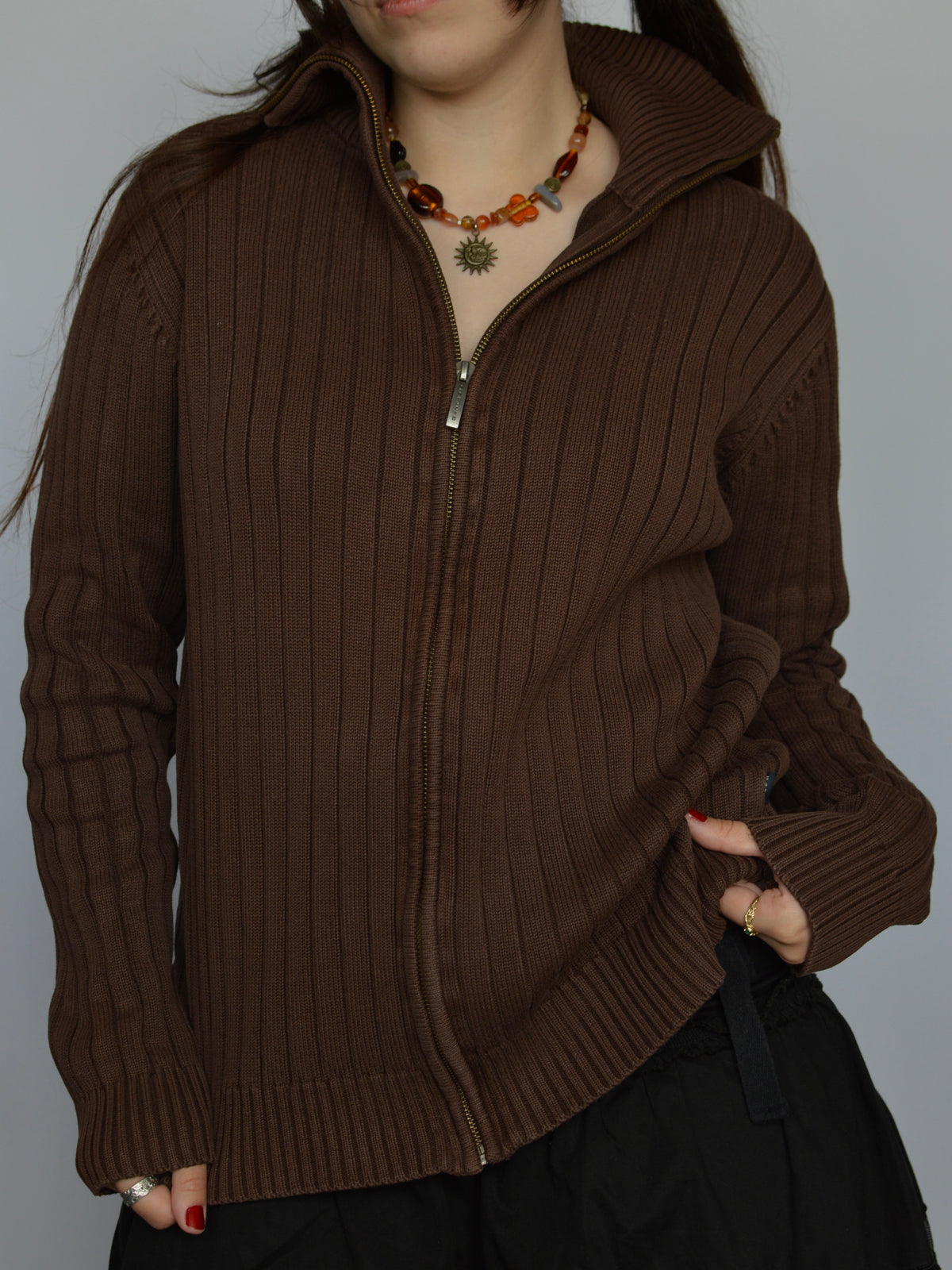 Y2K zip кофтинка Gant(M)