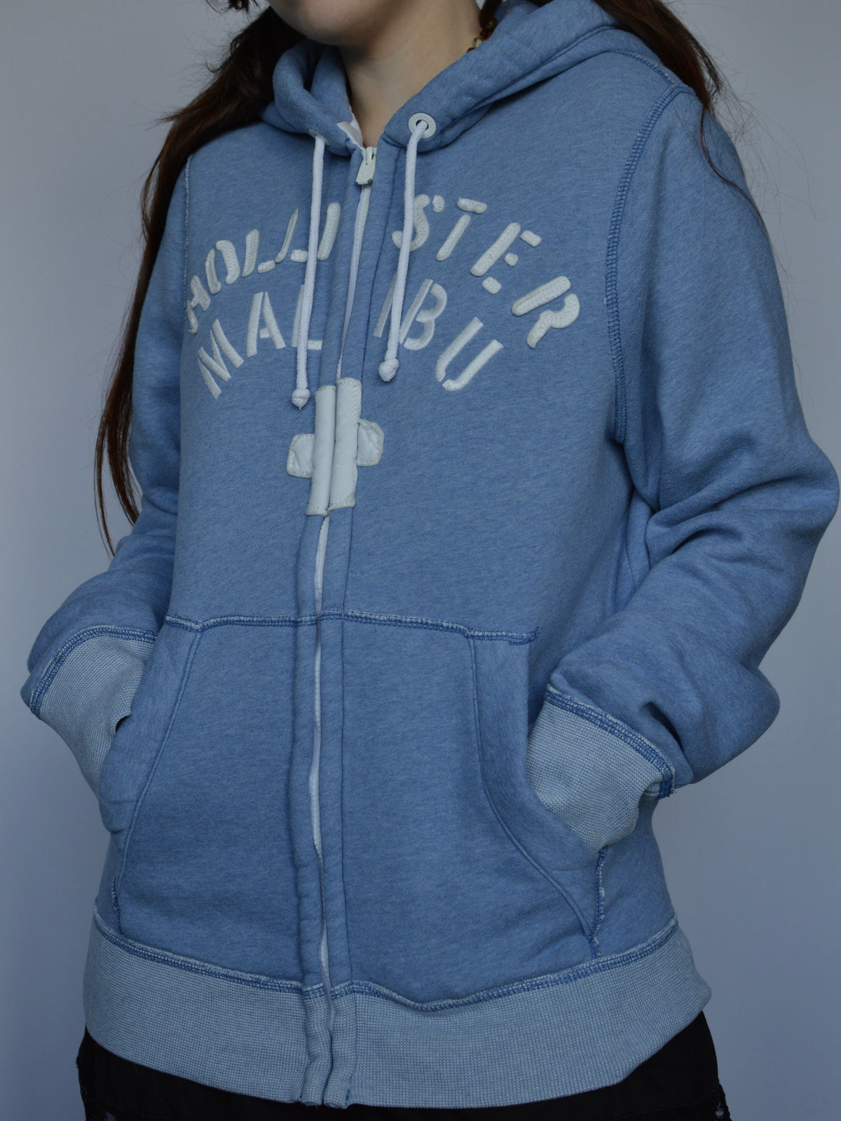 y2k зіп худі Hollister Malibu(L/XL)