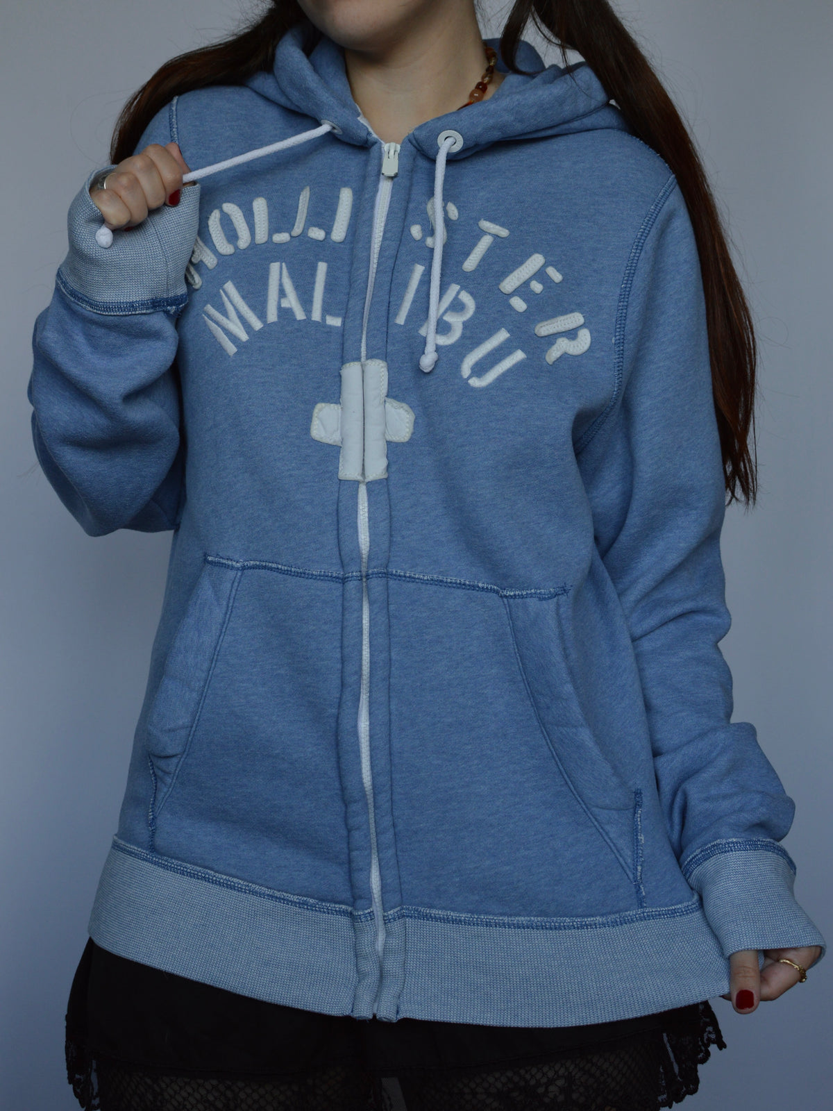 y2k зіп худі Hollister Malibu(L/XL)