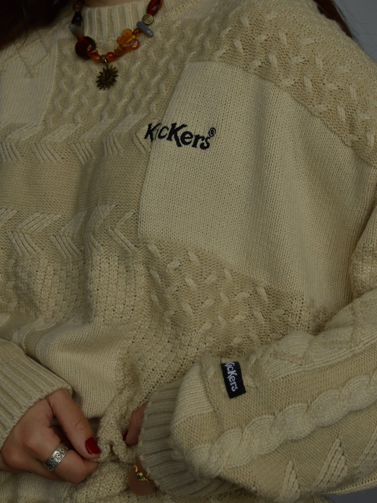Вінтажний светрик Kickers(L/XL)