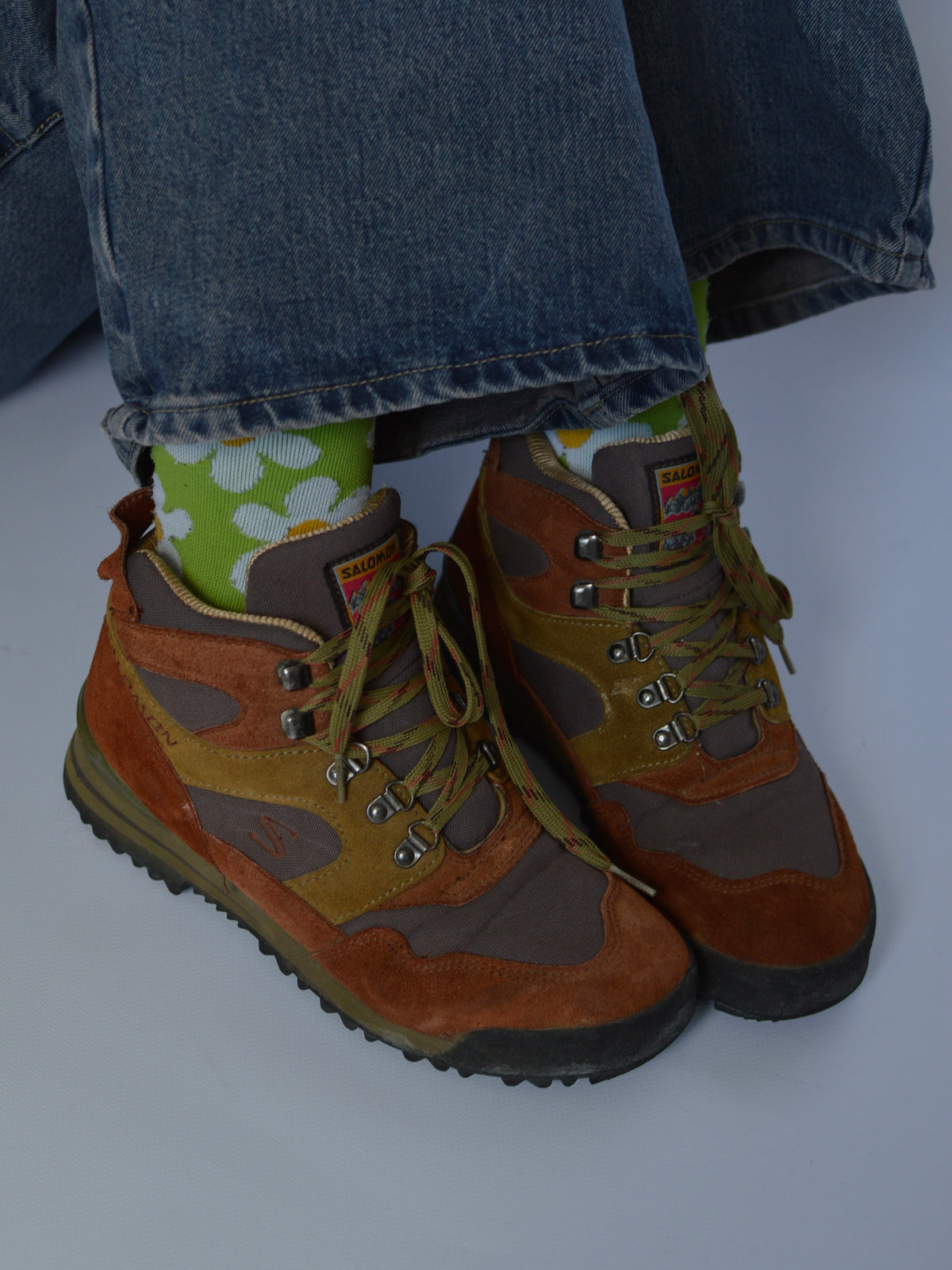 Вінтажні черевики Salomon Mountain boots(39,5)