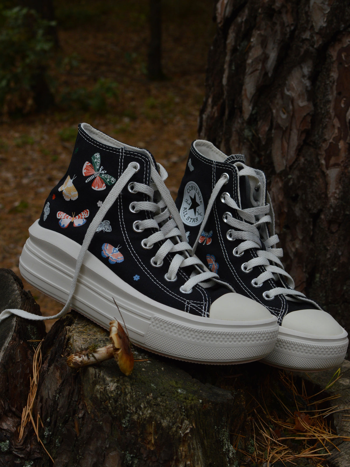 Converse All Star Move Platform Butterfly Wings(38)