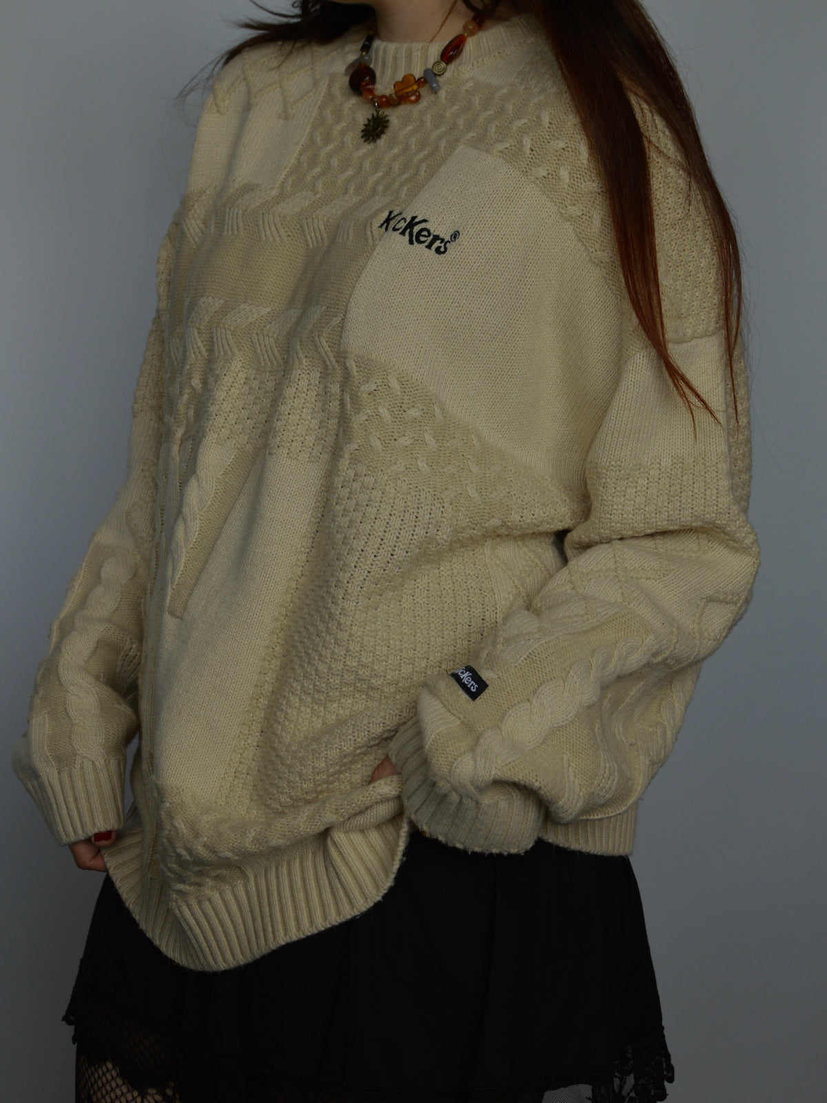 Вінтажний светрик Kickers(L/XL)