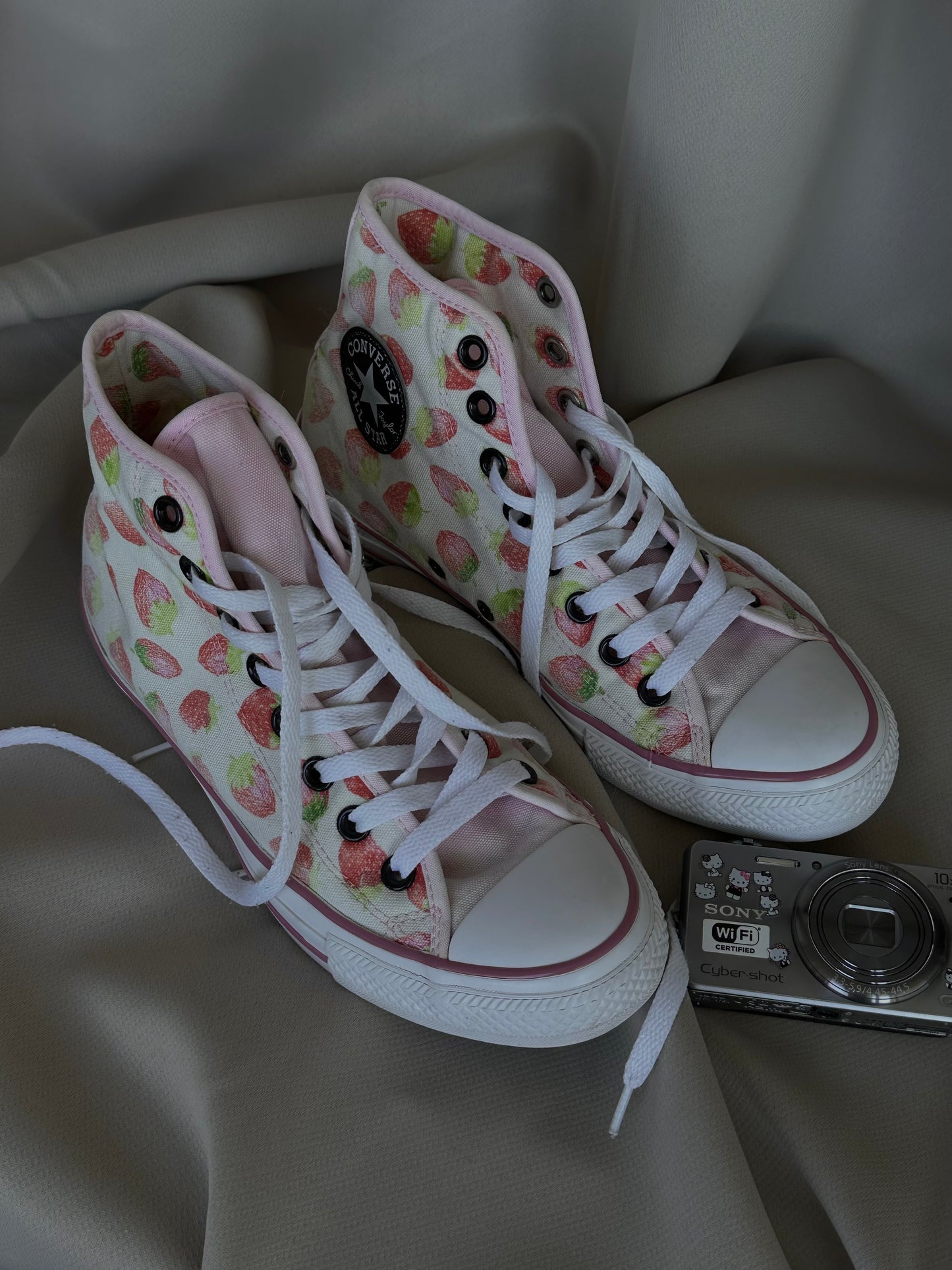 полуничні Converse All Star Hi Strawberry(40)
