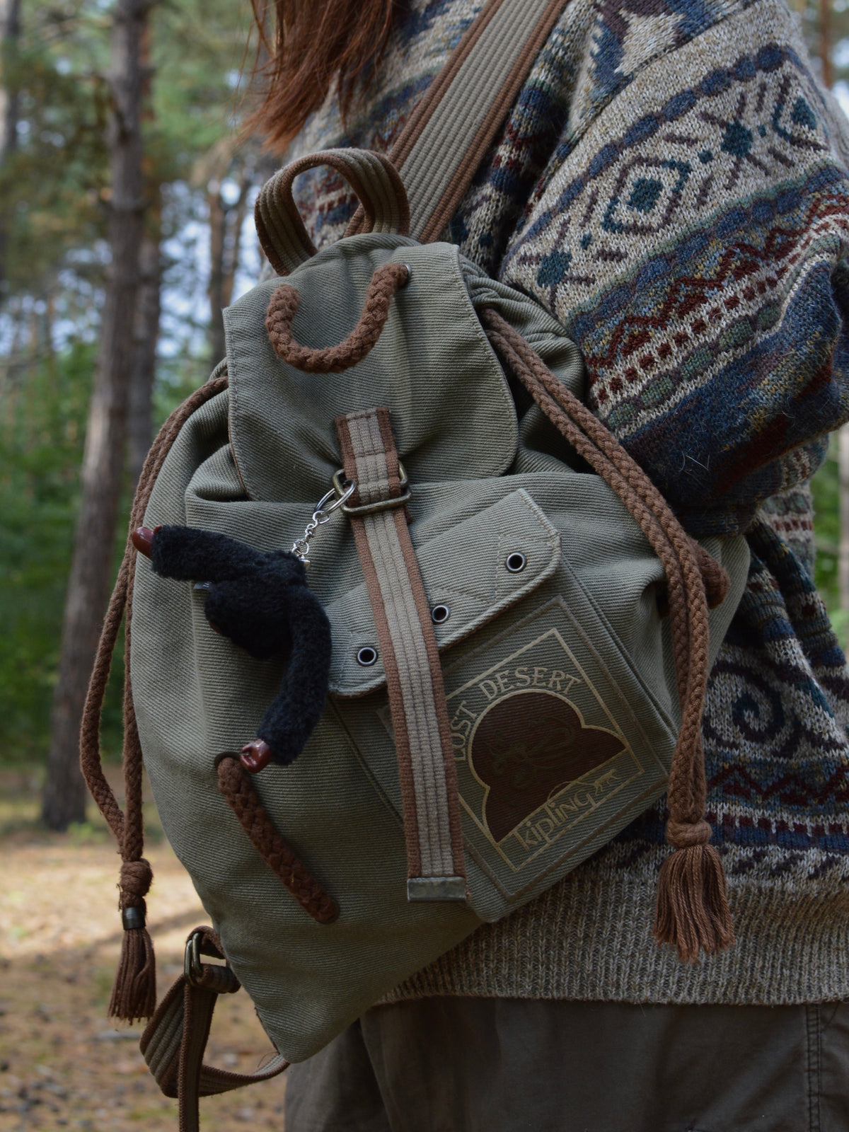 Рідкісний рюкзак Kipling Lost Desert𐙚₊˚⊹