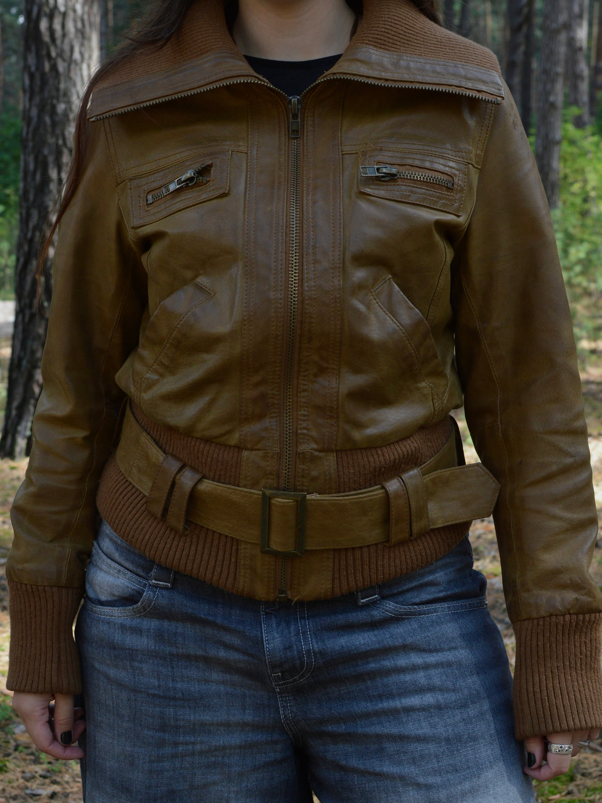 y2k шкірянка New Look(M)