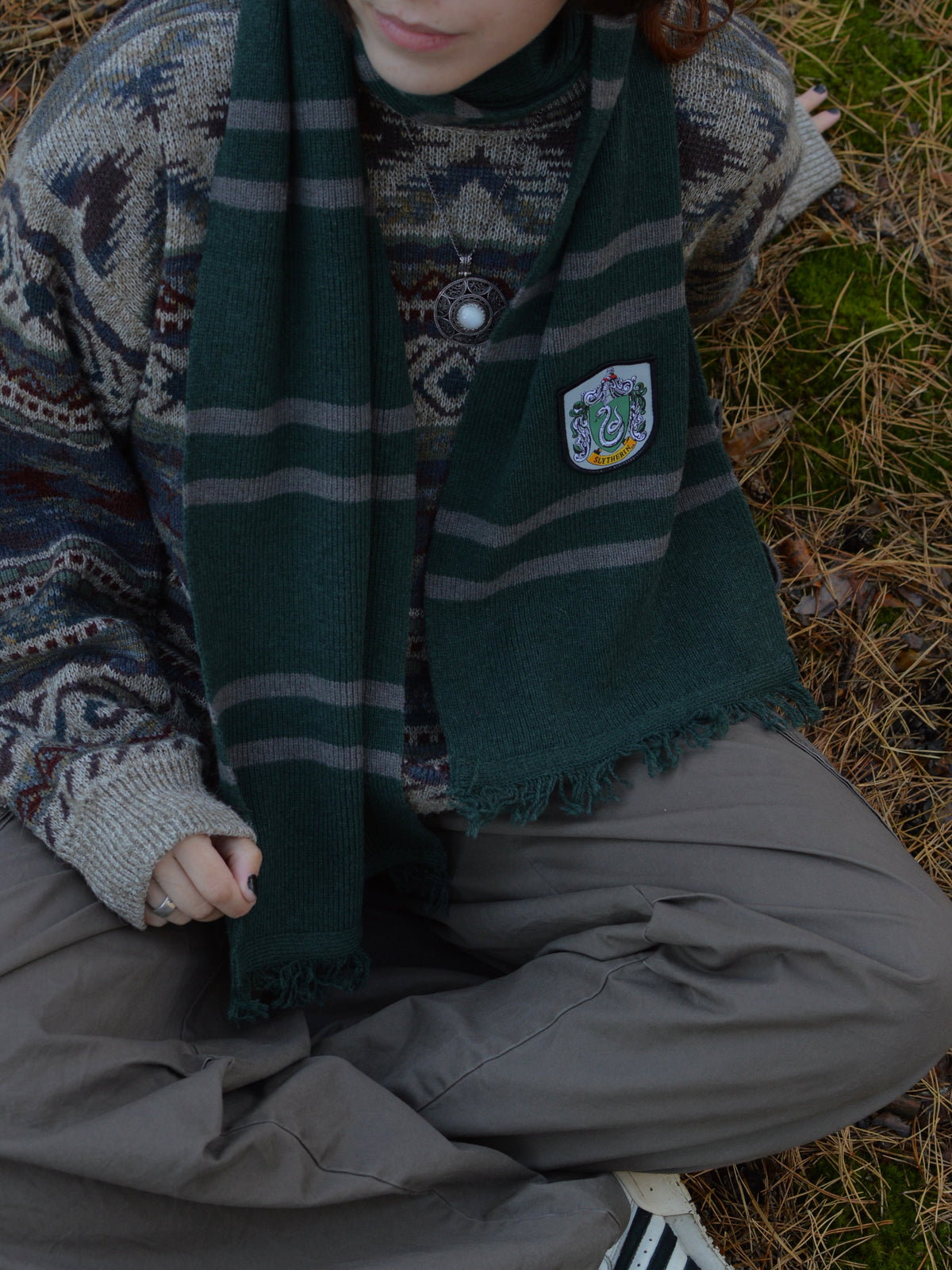 Оригінальний шарф Slytherin Harry Potter⁺₊✧