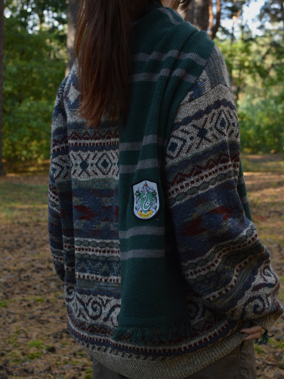 Оригінальний шарф Slytherin Harry Potter⁺₊✧