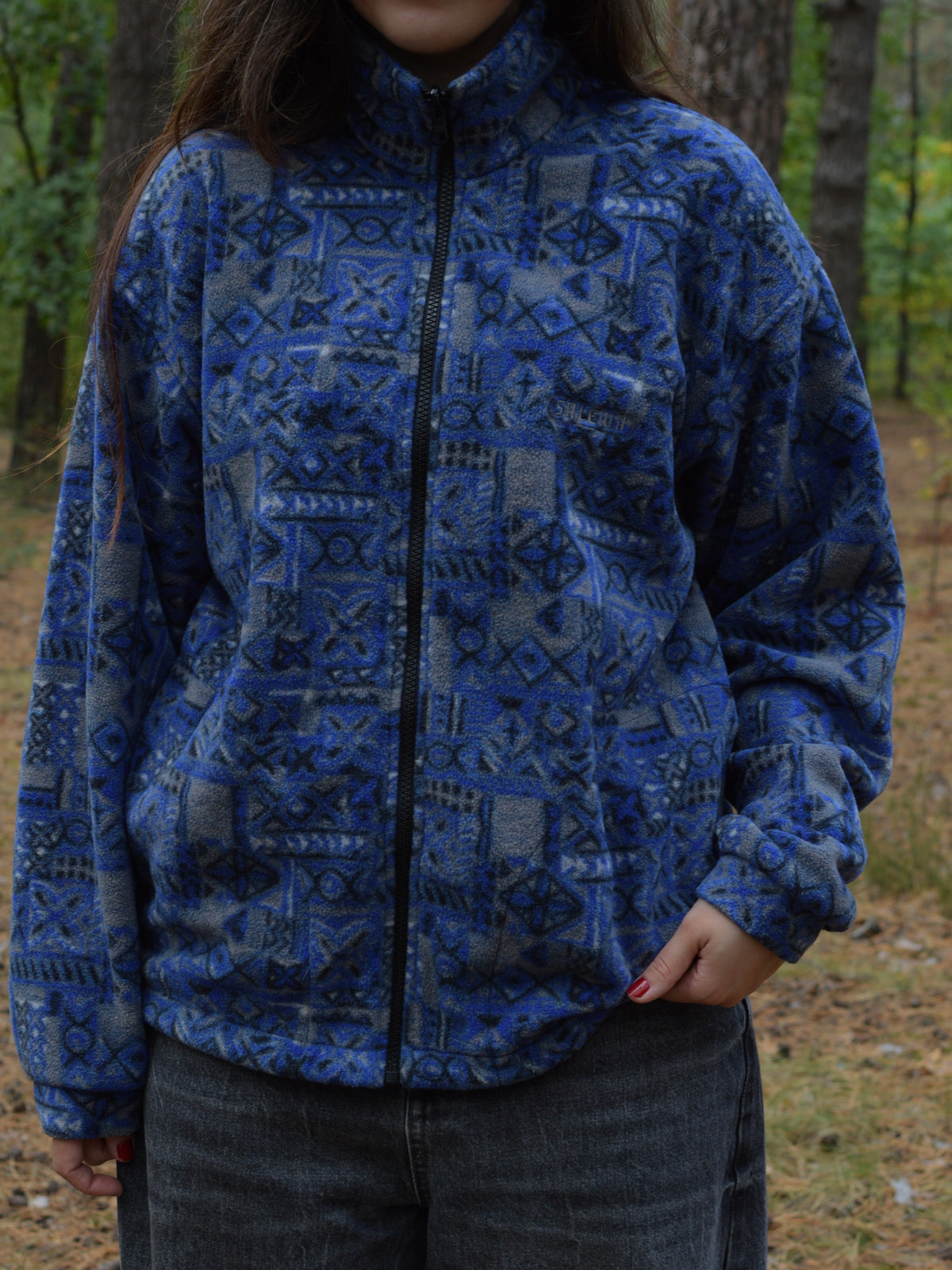 Вінтажна затишна фліска Salewa(M)