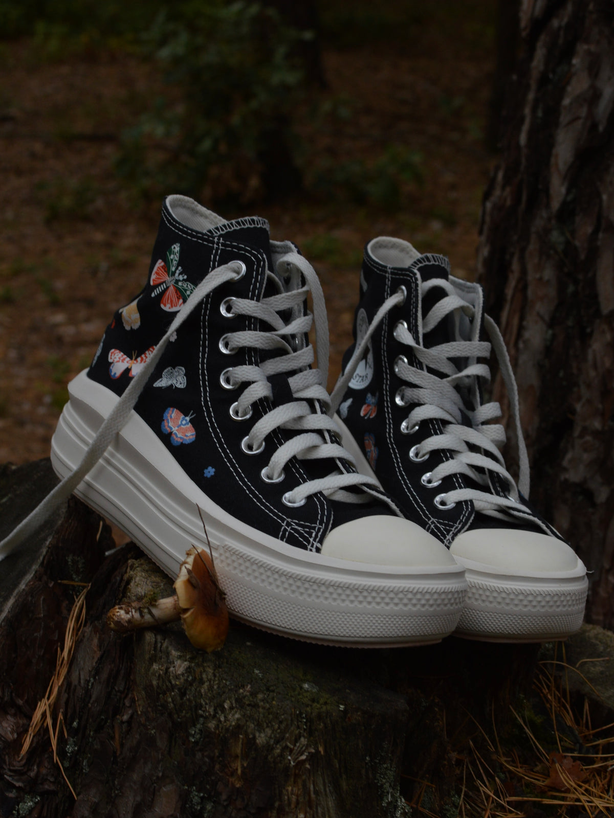 Converse All Star Move Platform Butterfly Wings(38)