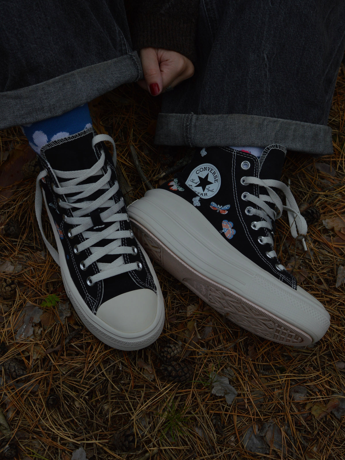 Converse All Star Move Platform Butterfly Wings(38)