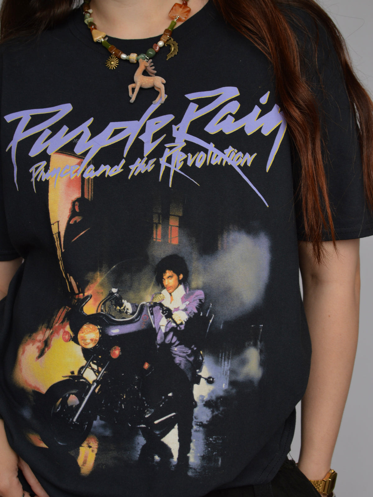 Мерч футболка Prince Purple Rain(M/L)