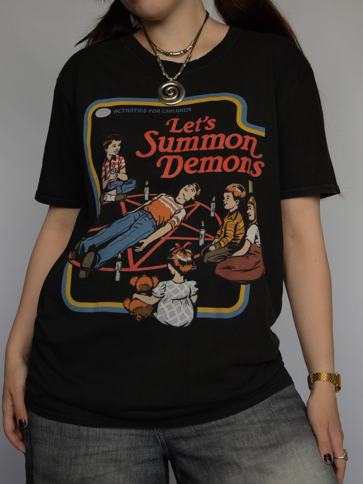 Футболка Lets Summon Demons(L)