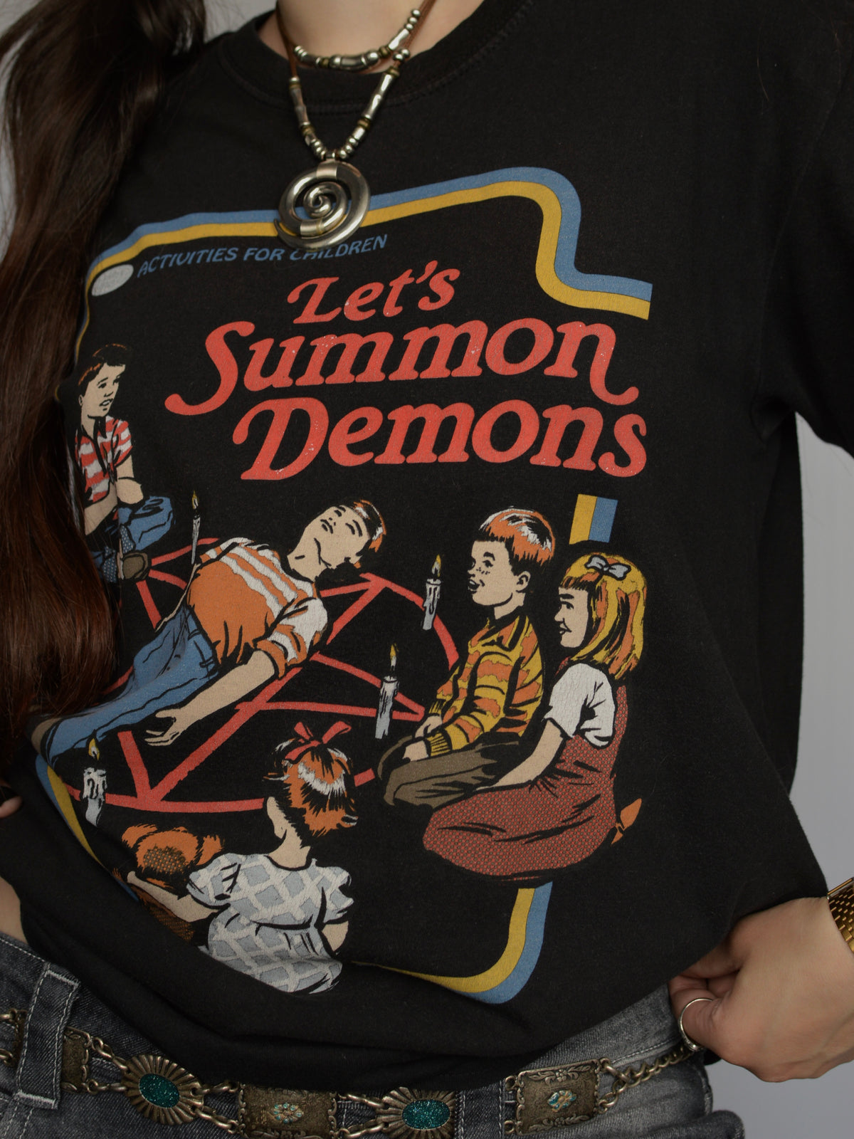 Футболка Lets Summon Demons(L)