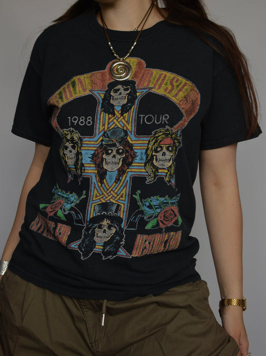 вінтажна футболка мерч Guns n Rose (M)