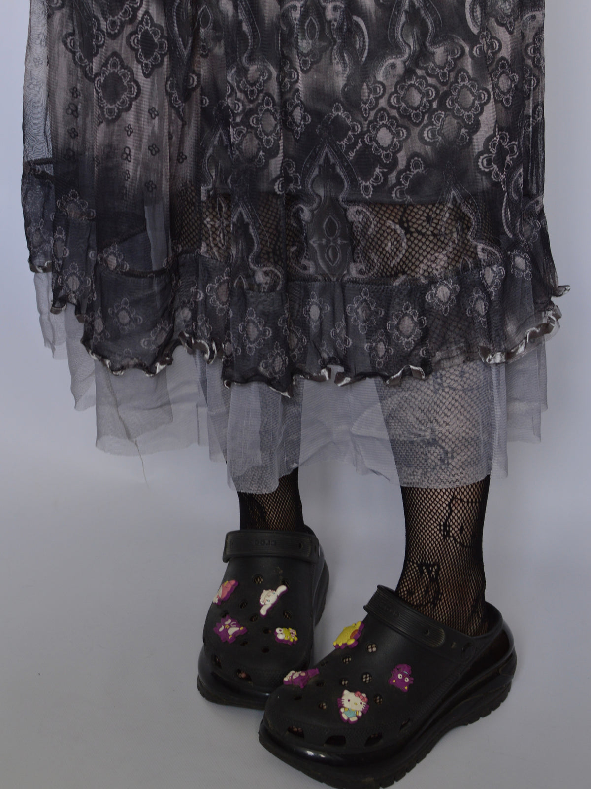 Готична спідниця в узор(m/L)