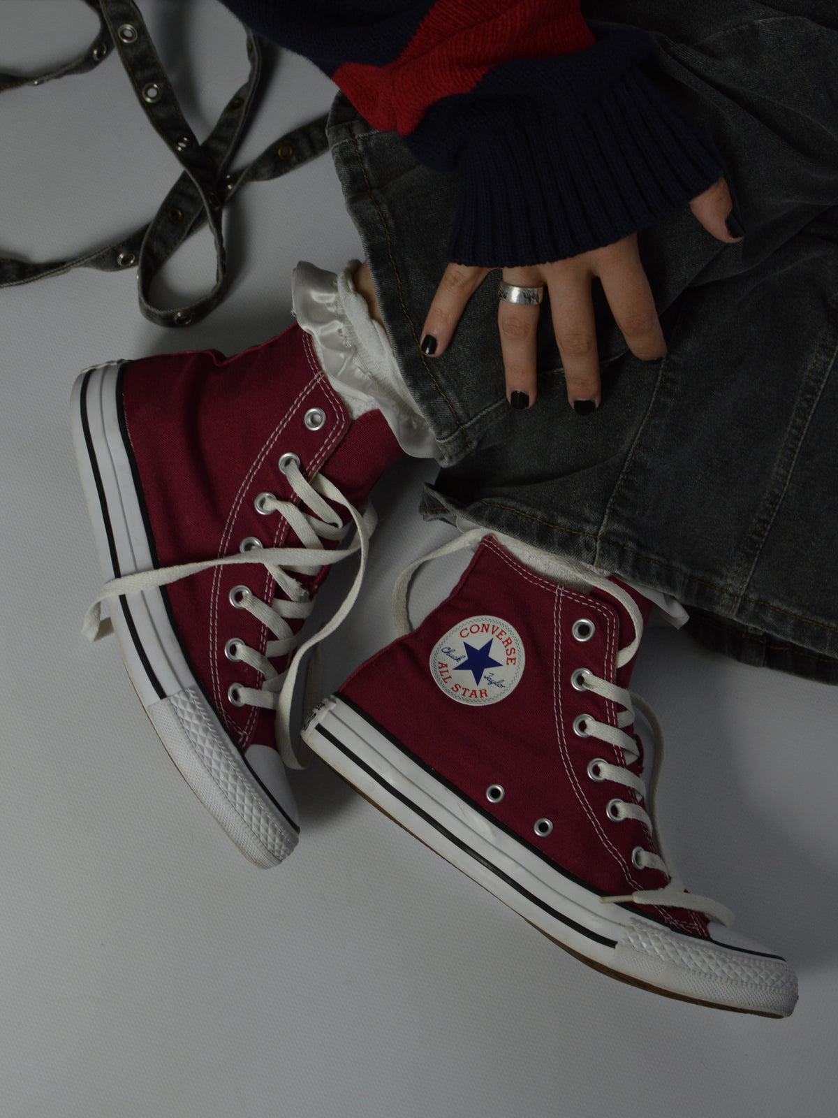 Converse All Star Hi Burgundy (38,5)