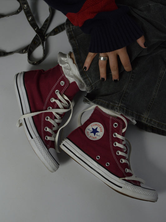 Converse All Star Hi Burgundy (38,5)