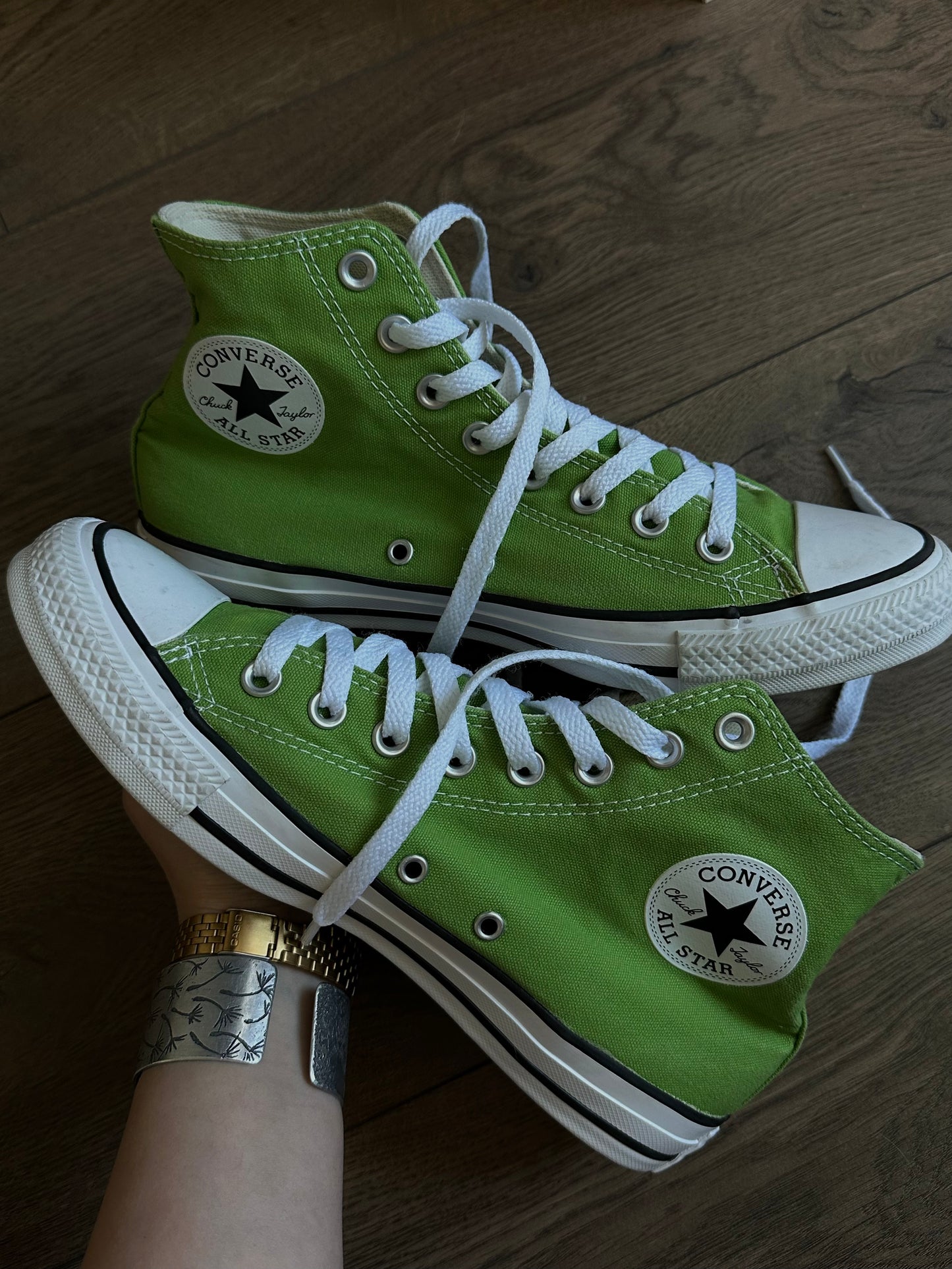 Converse All Star Hi lime green(41)