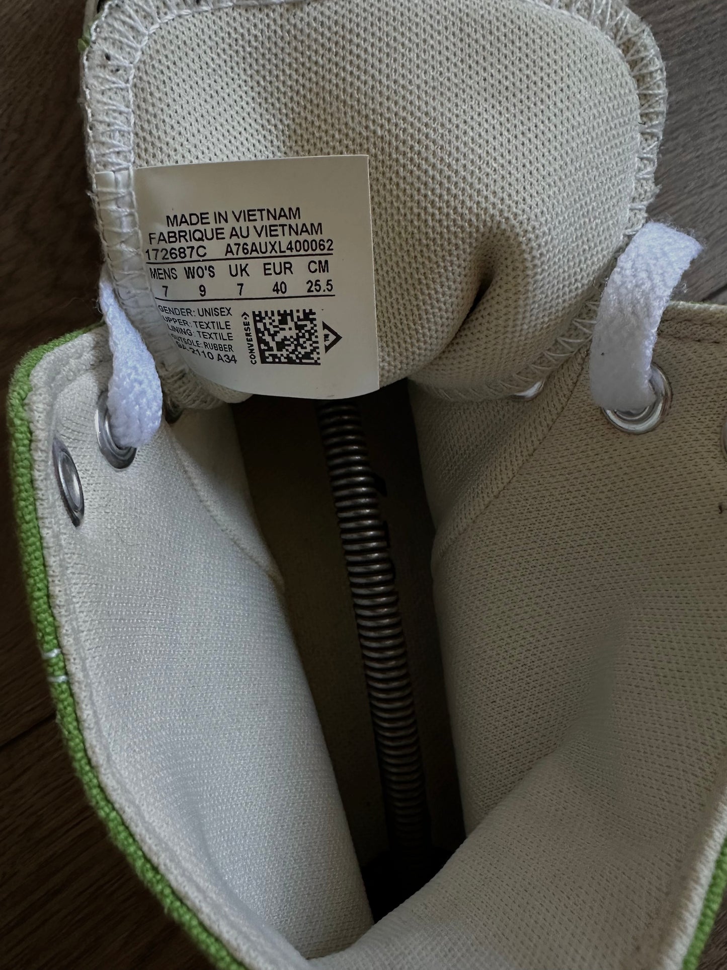 Converse All Star Hi lime green(41)