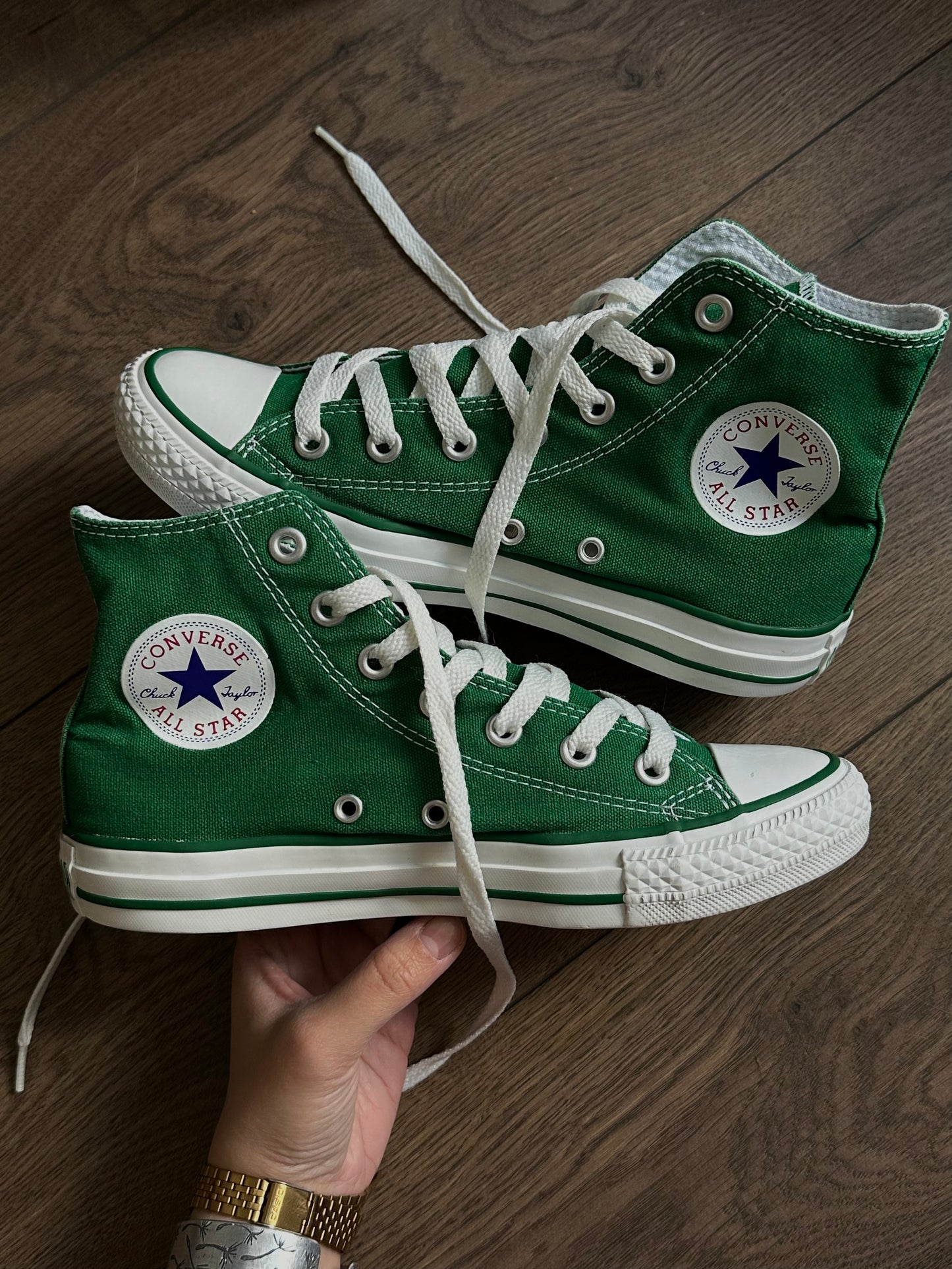 Converse All Star Hi forest green(38)
