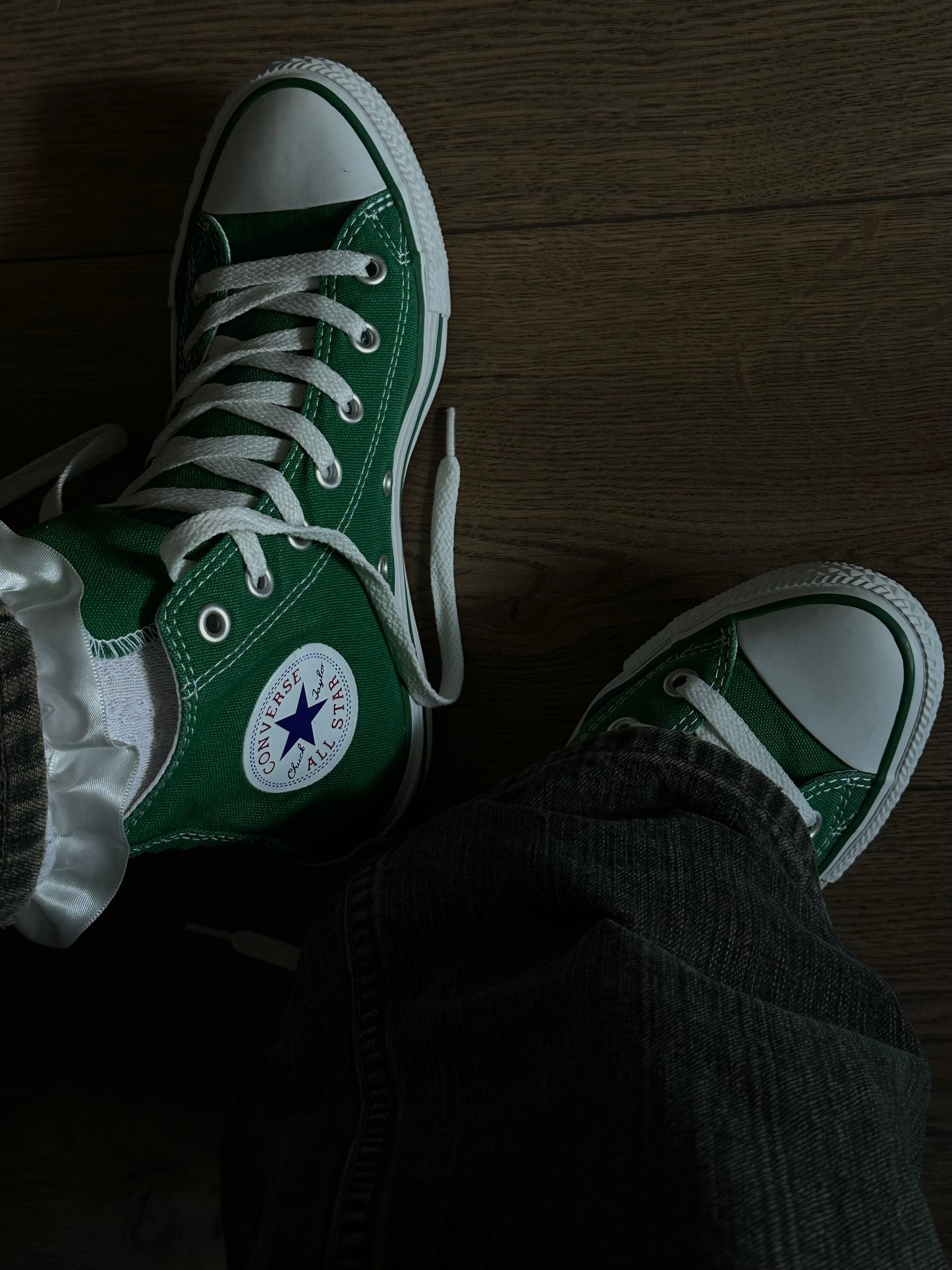 Converse All Star Hi forest green(38)