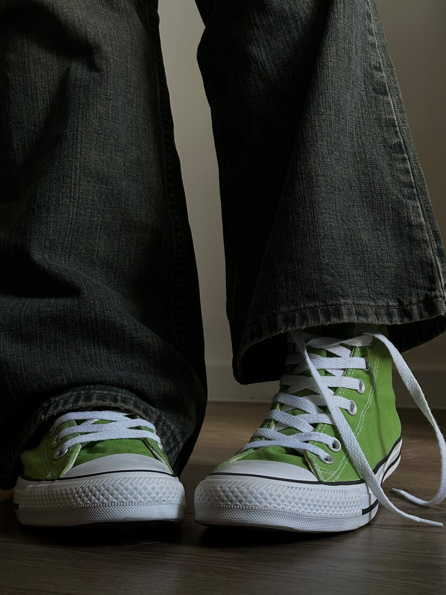 Converse All Star Hi lime green(41)
