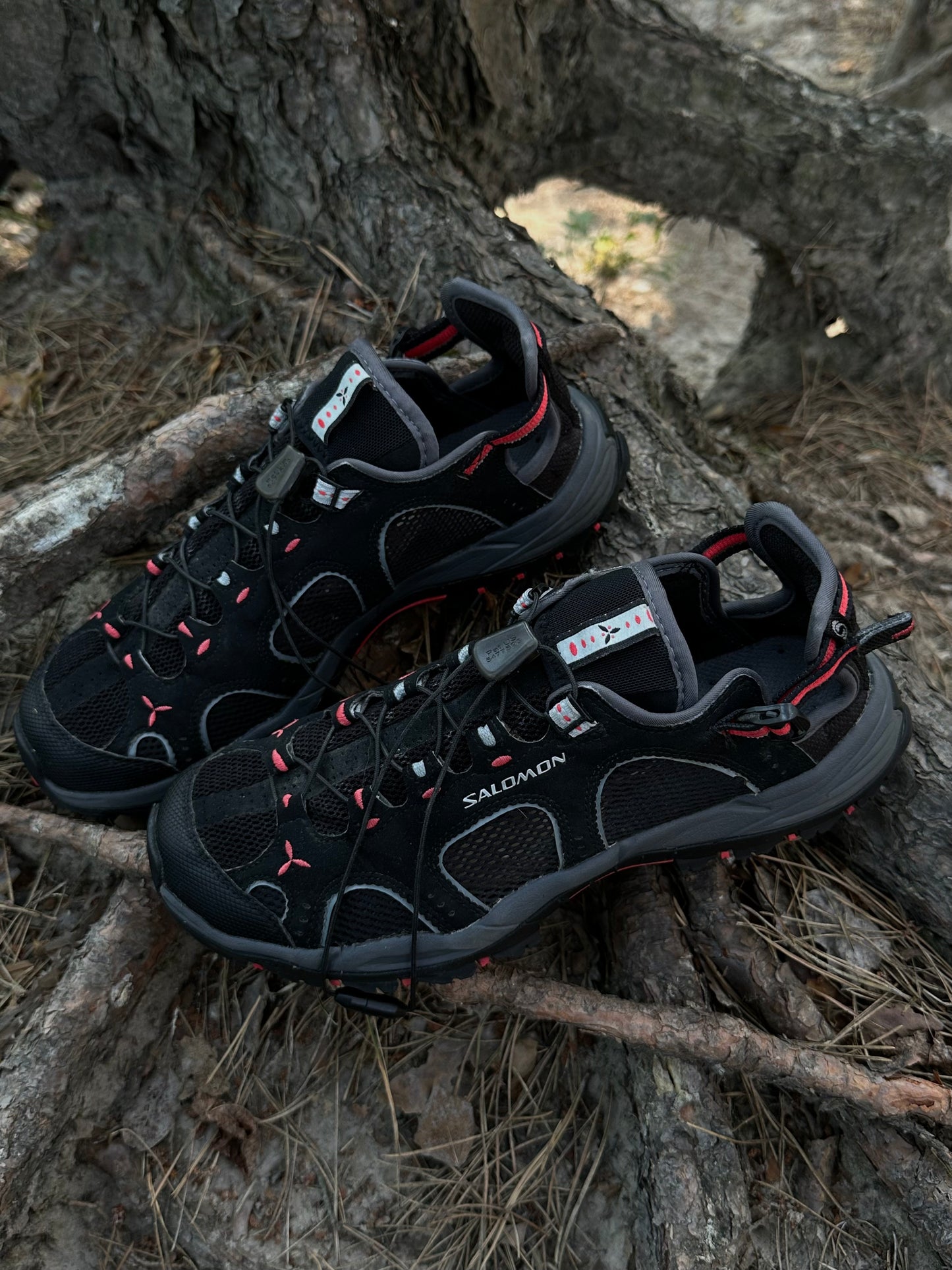 вінтажні Salomon Techamphibian 2 Black red(39,5)