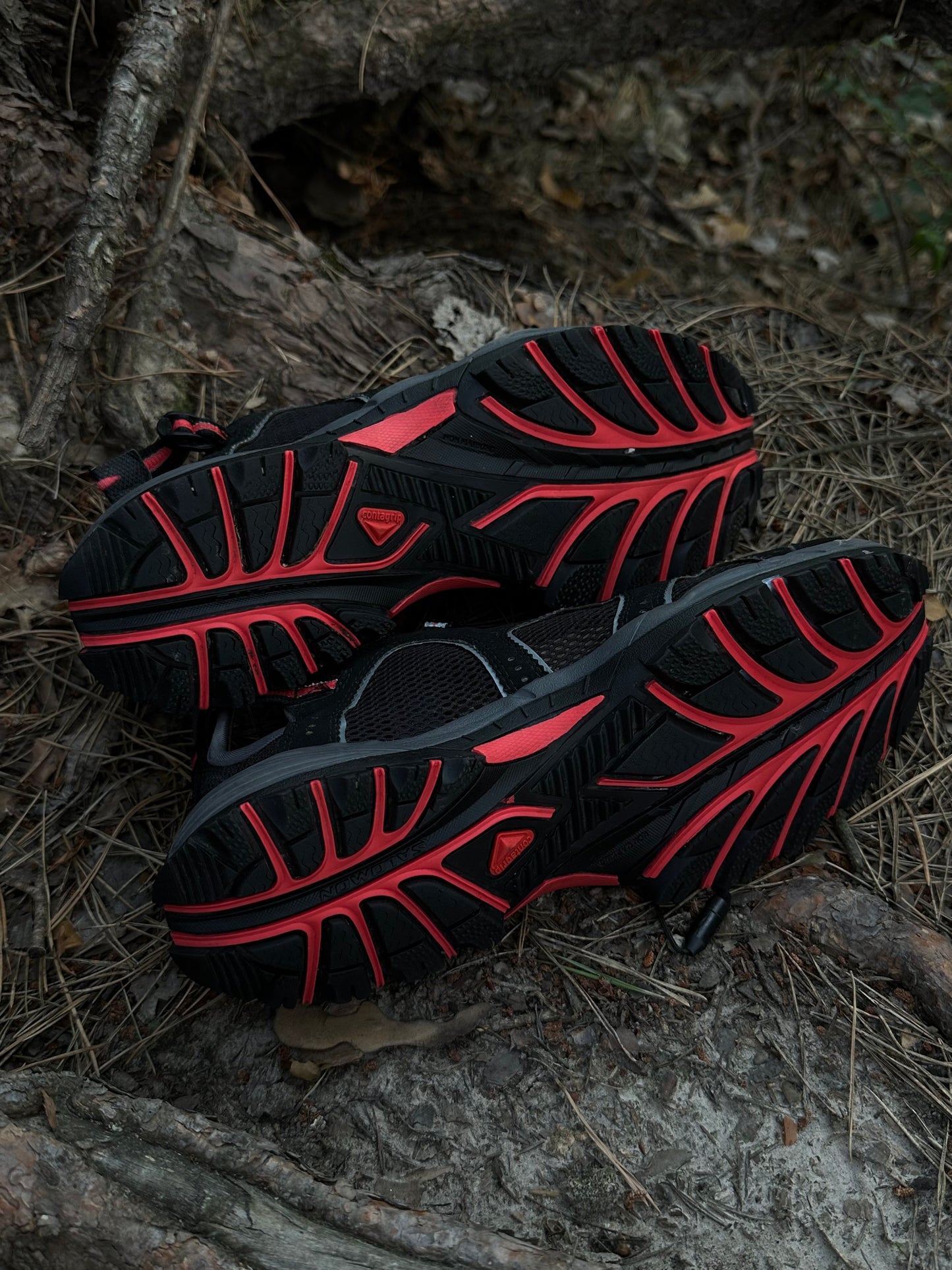 вінтажні Salomon Techamphibian 2 Black red(39,5)