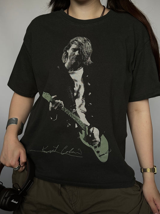 Футболка мерч Kurt Cobain(M)