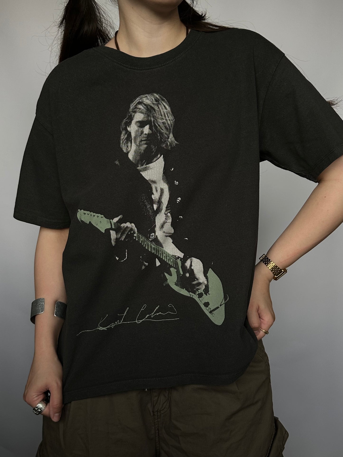 Футболка мерч Kurt Cobain(M)