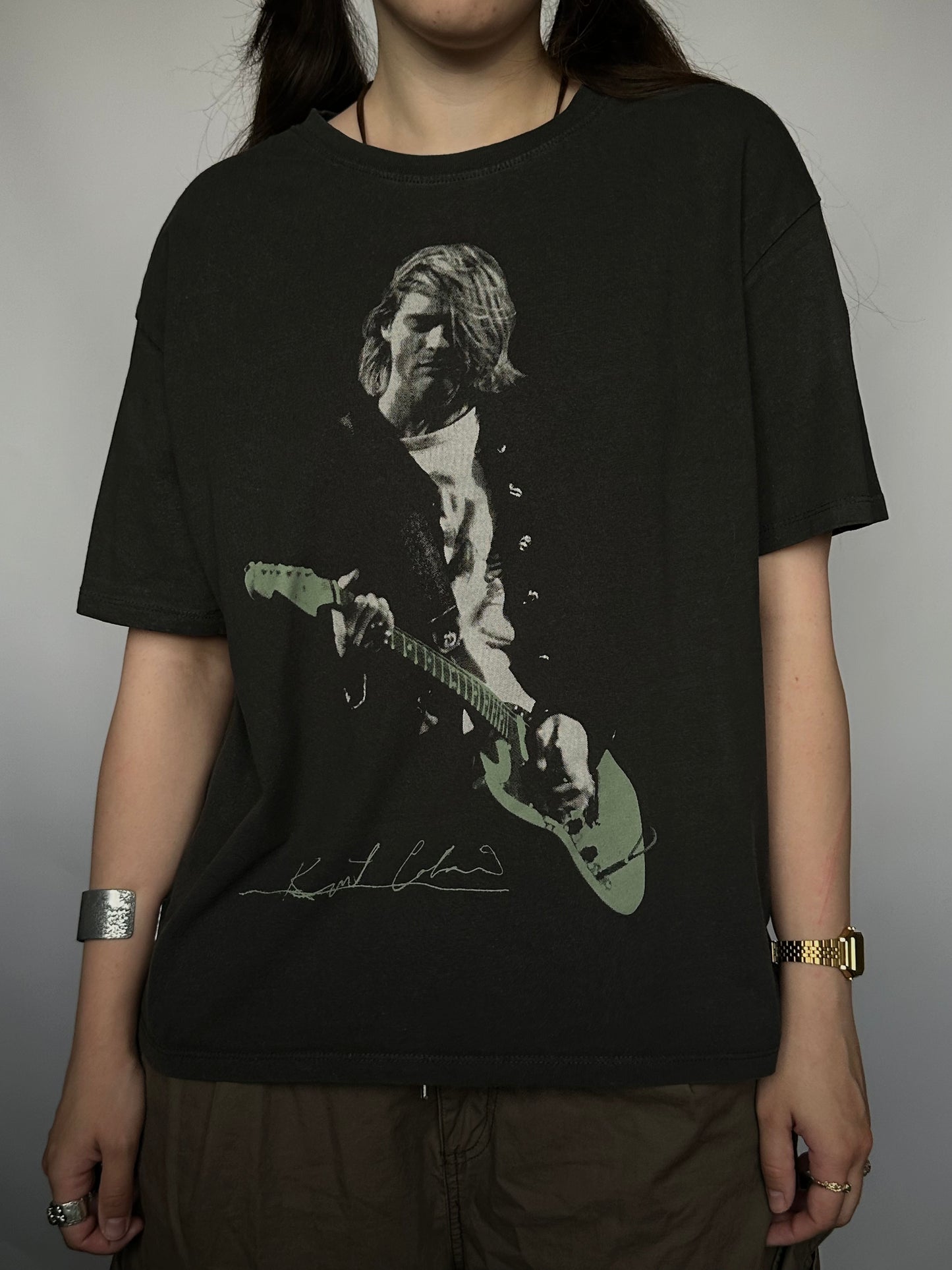 Футболка мерч Kurt Cobain(M)