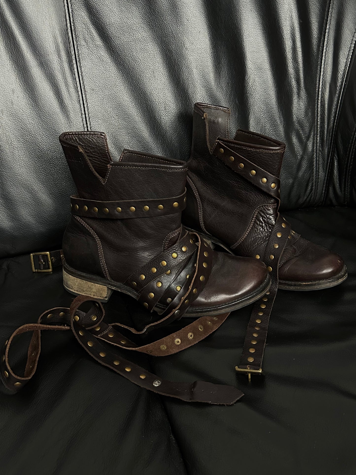 Alt готичні шкіряні черевики Firetrap(39)