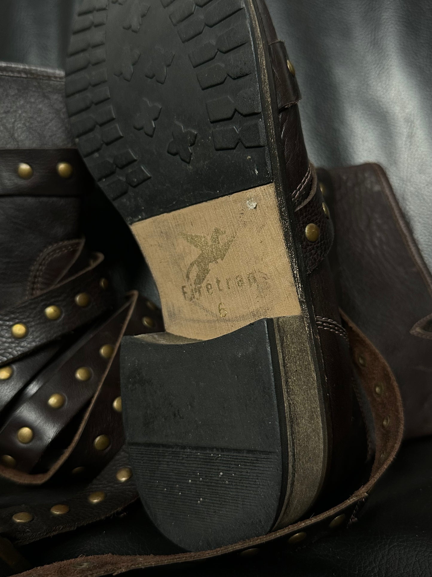 Alt готичні шкіряні черевики Firetrap(39)