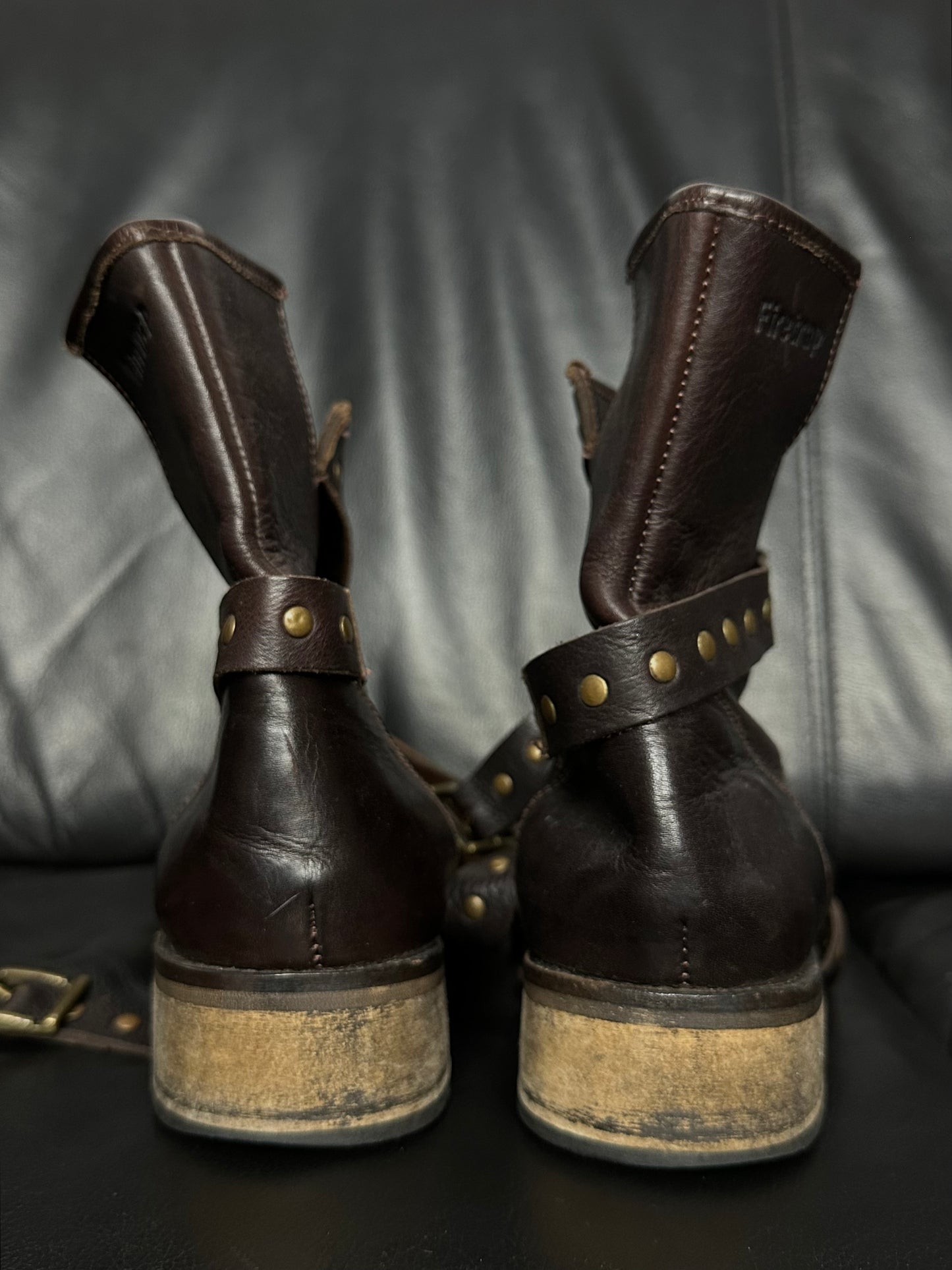 Alt готичні шкіряні черевики Firetrap(39)