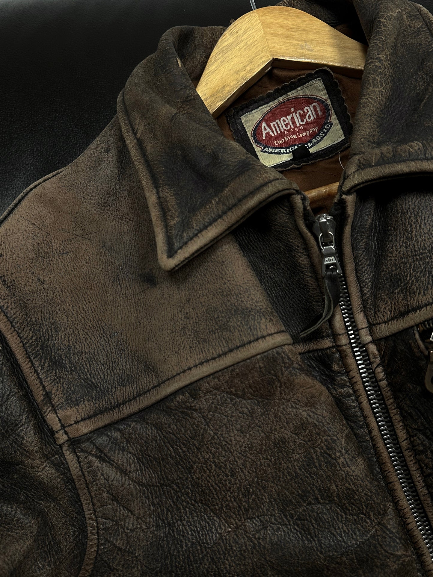 Вінтажна шкірянка  Flight A2-Type leather jacket(M/L)