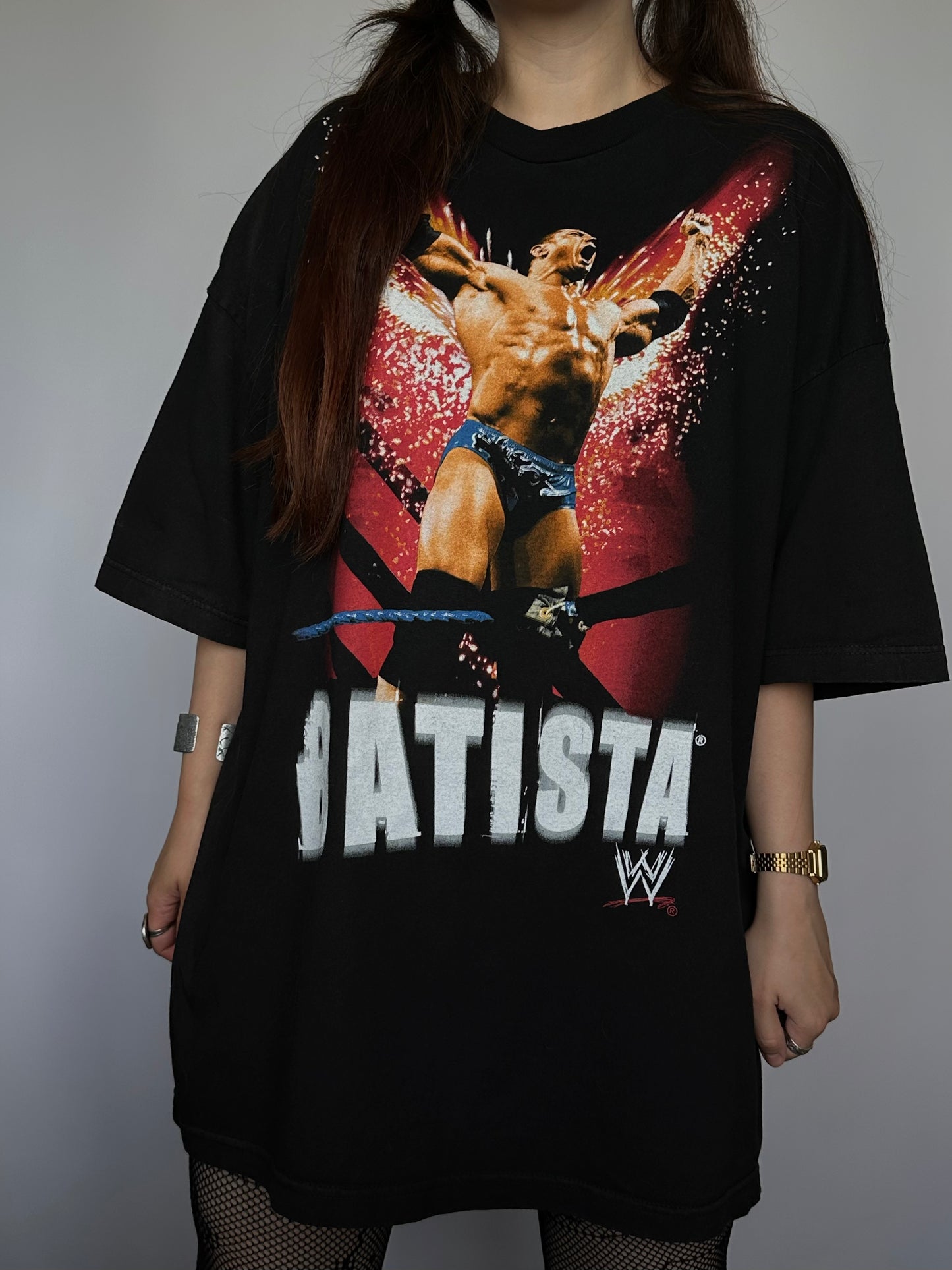 Вінтажна футболка WWE Batista(3XL)
