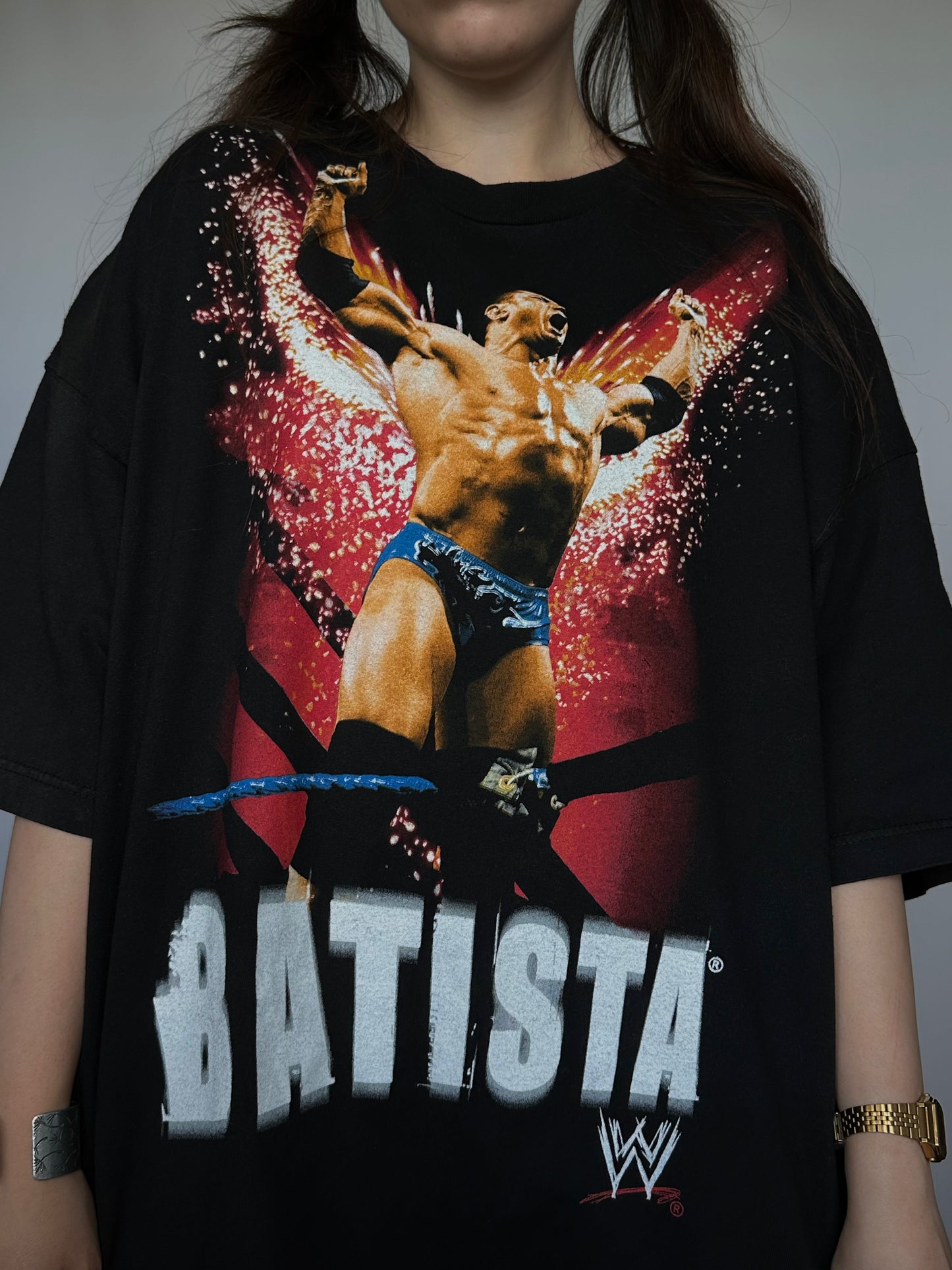 Вінтажна футболка WWE Batista(3XL)