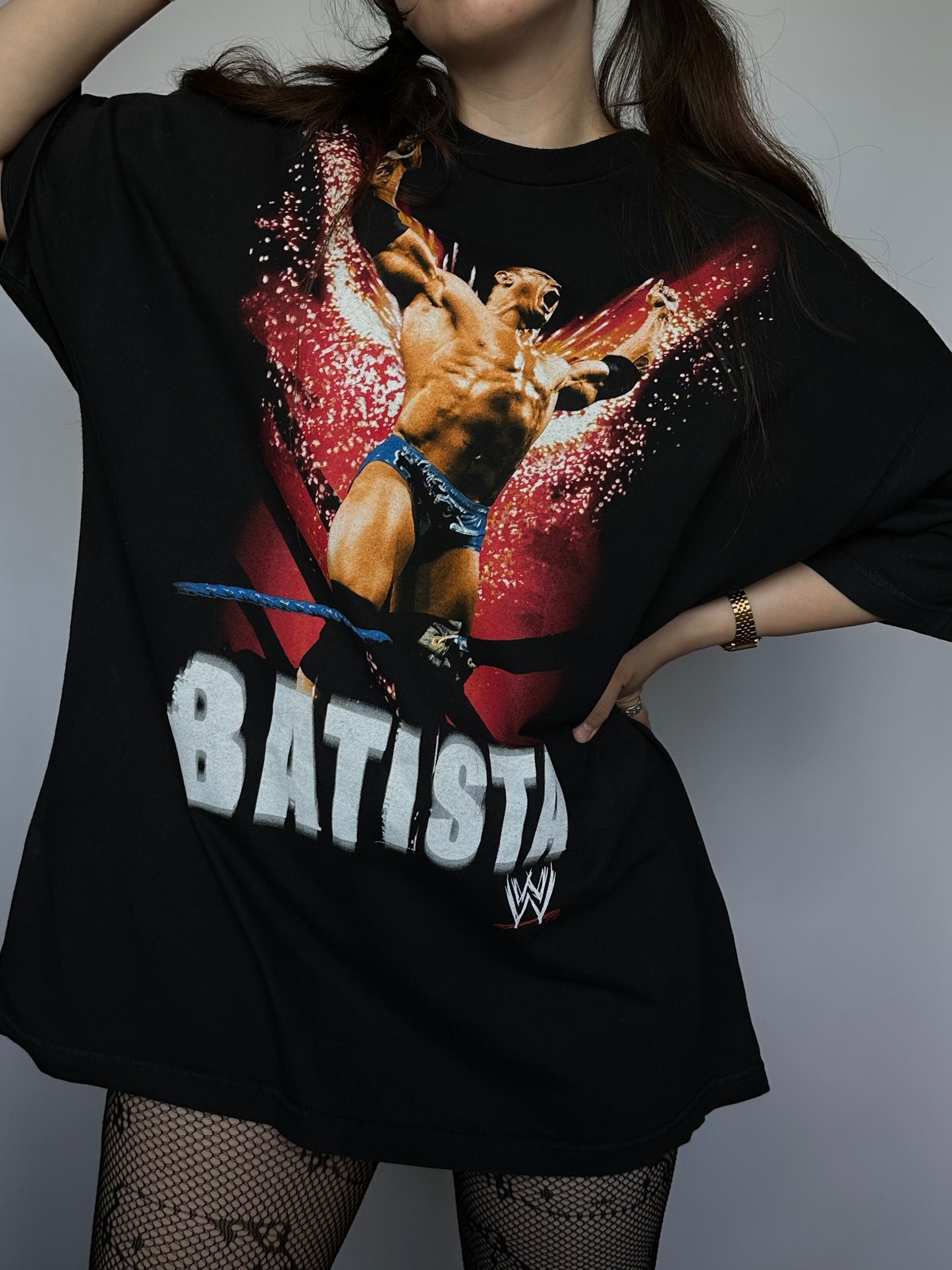 Вінтажна футболка WWE Batista(3XL)