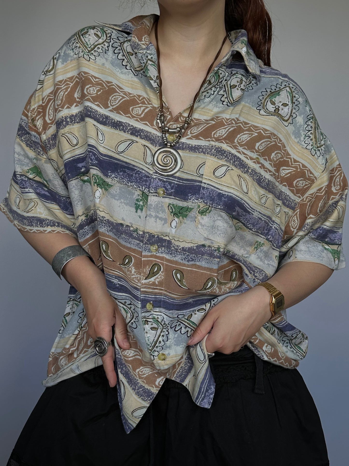 Абстрактна сорочка Emporium(M/L)