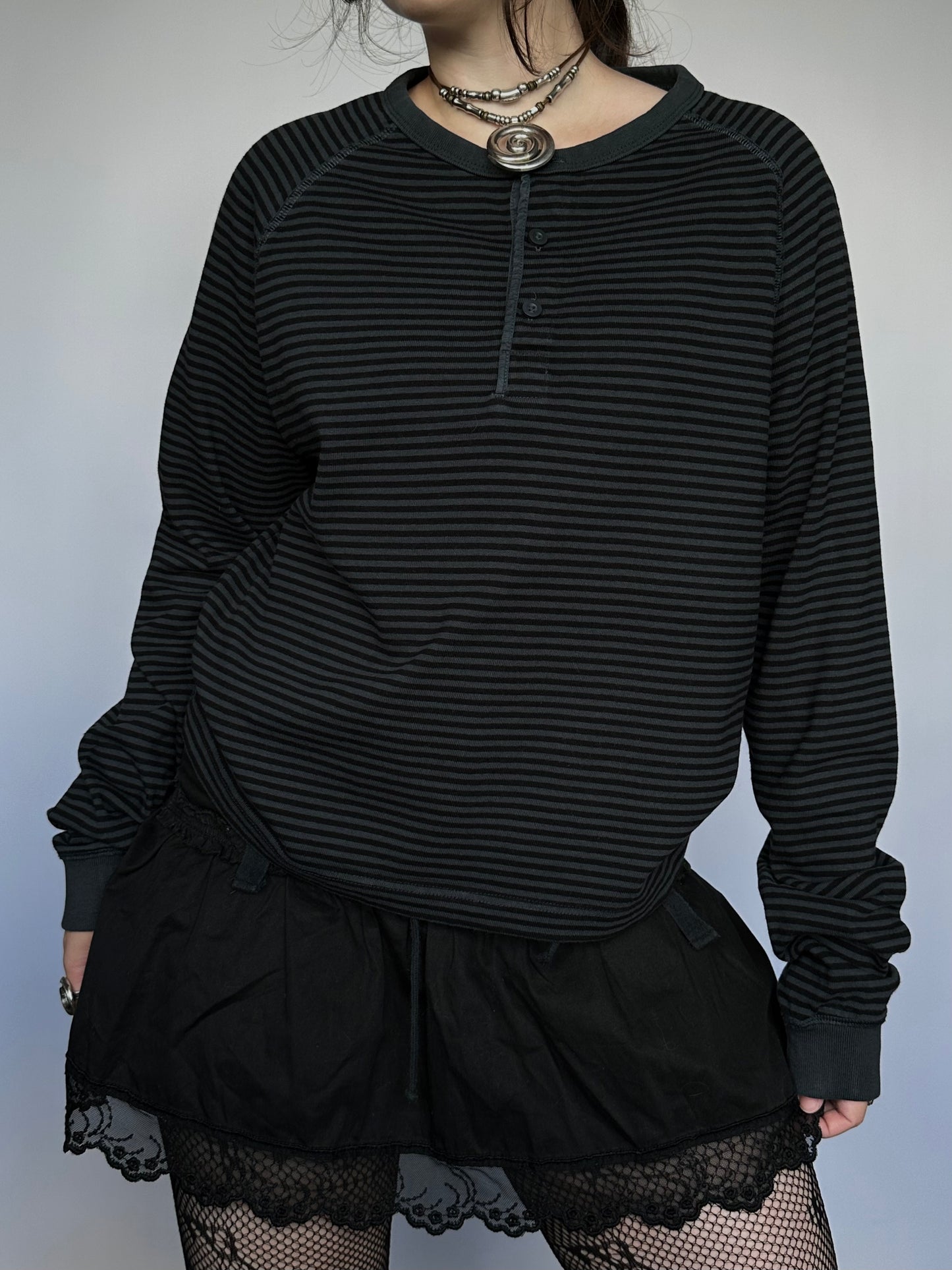 смугастий Y2K лонг Zara(L)
