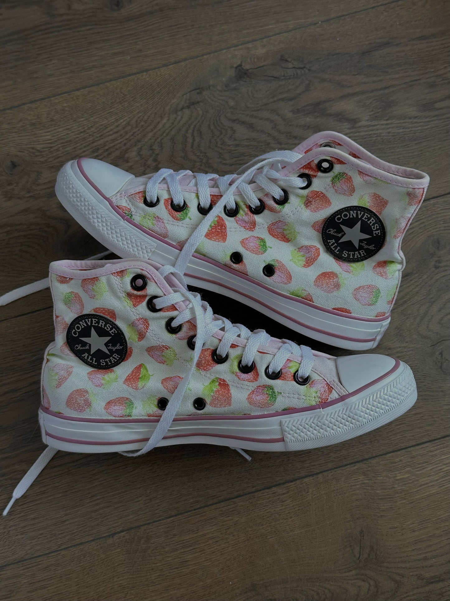 полуничні Converse All Star Hi Strawberry(40)