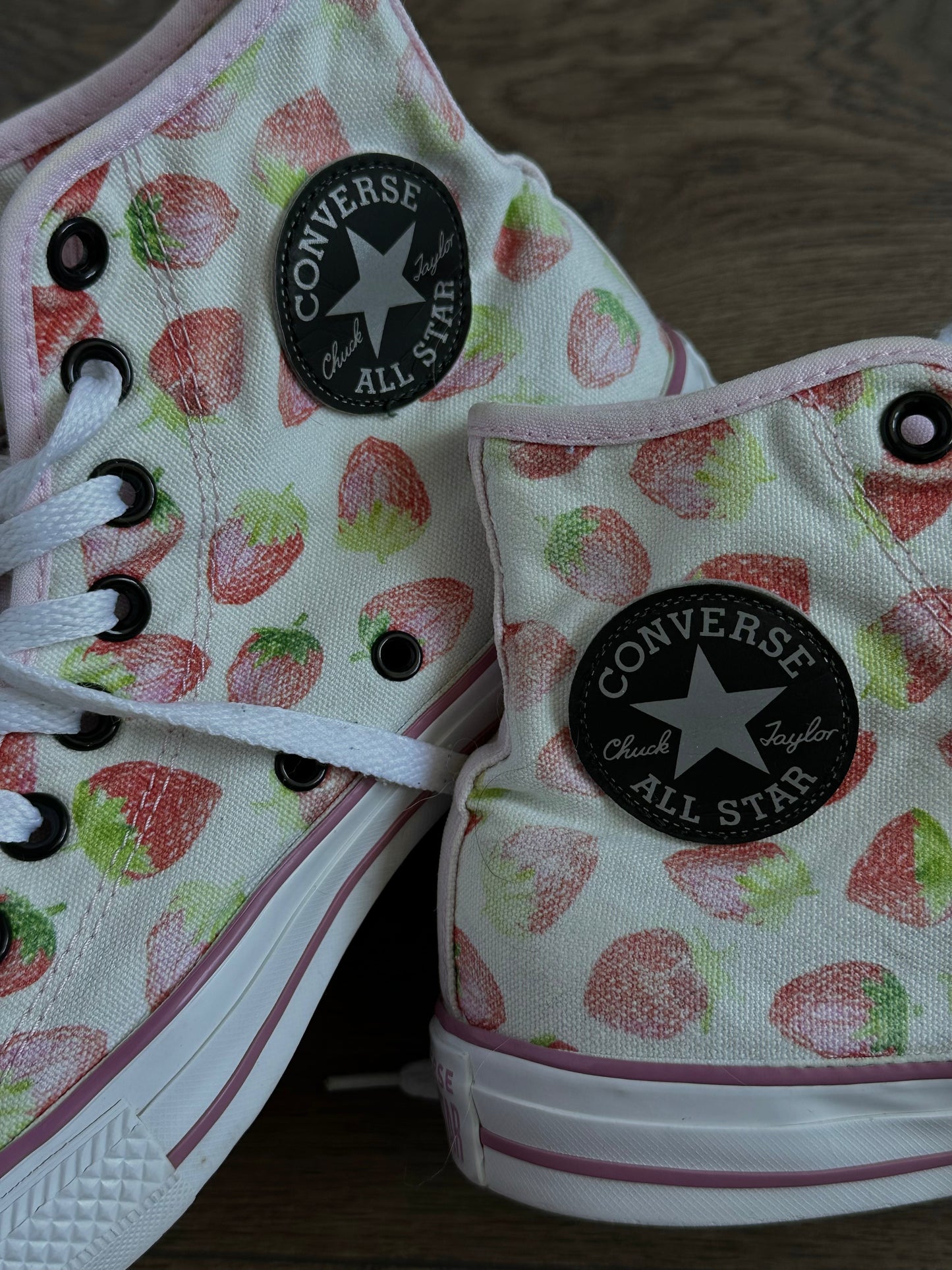 полуничні Converse All Star Hi Strawberry(40)