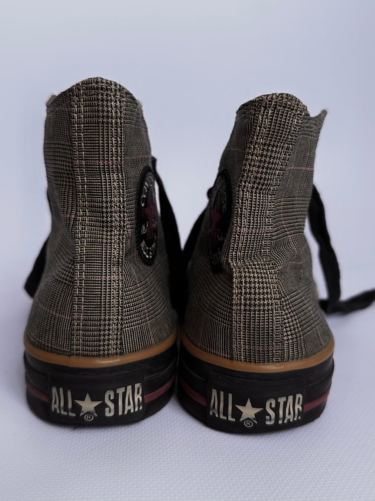 y2k Converse All Star Hi Plaid(39)