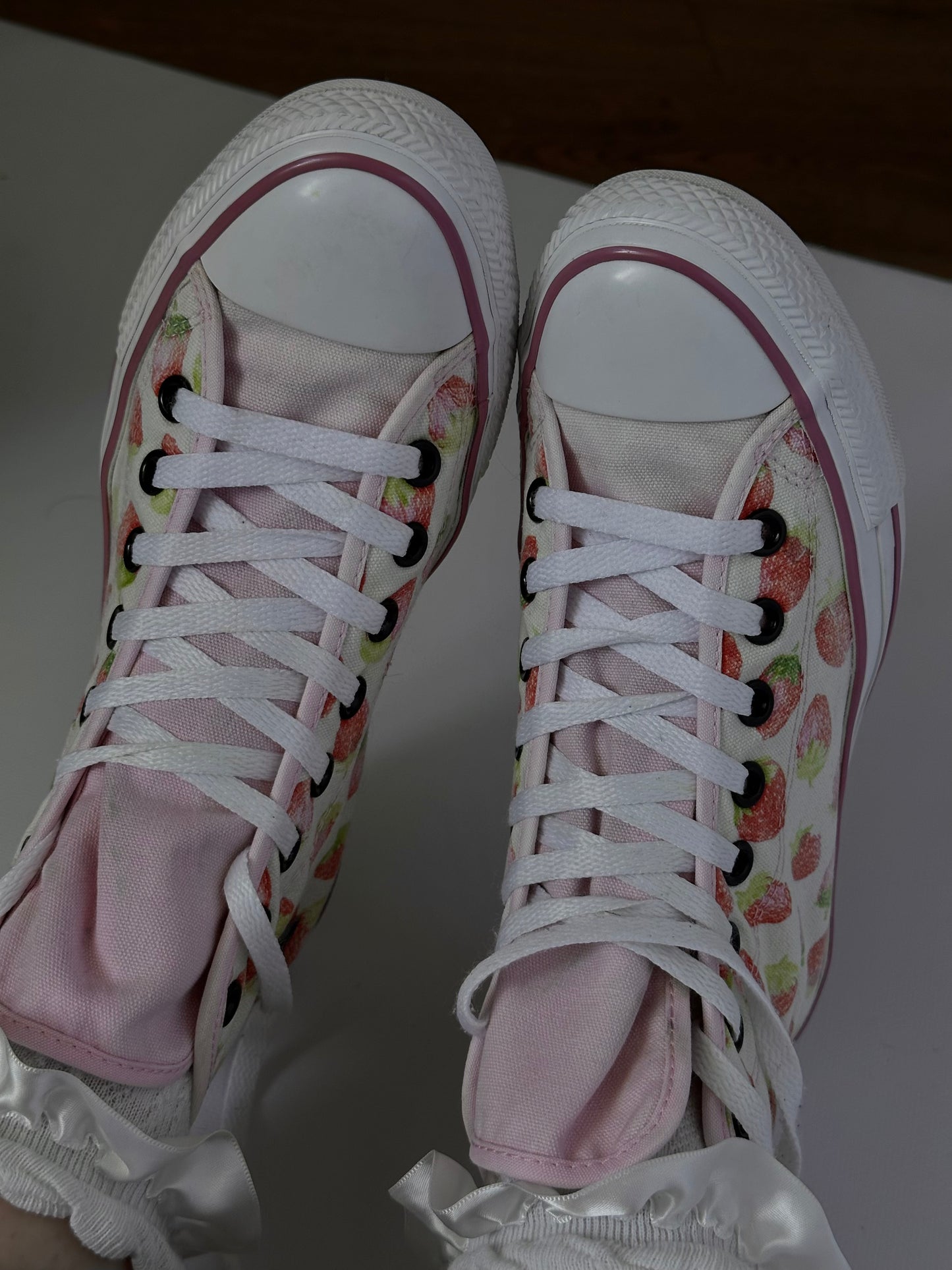 полуничні Converse All Star Hi Strawberry(40)